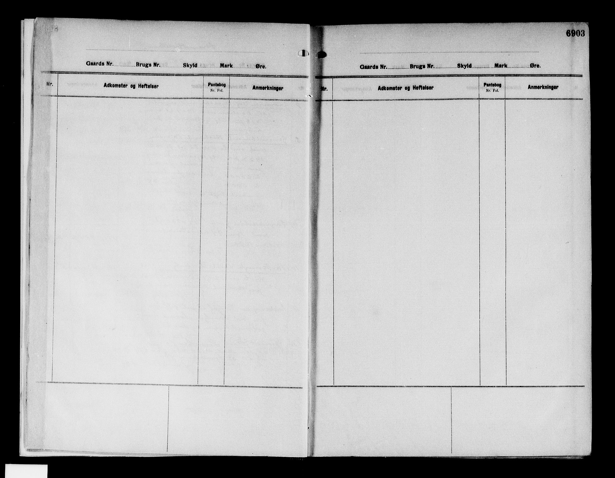 Aker herredsskriveri, SAO/A-10896/G/Ga/Gab/Gabc/L0013a: Panteregister nr. III 13a, 1916-1950, s. 6903