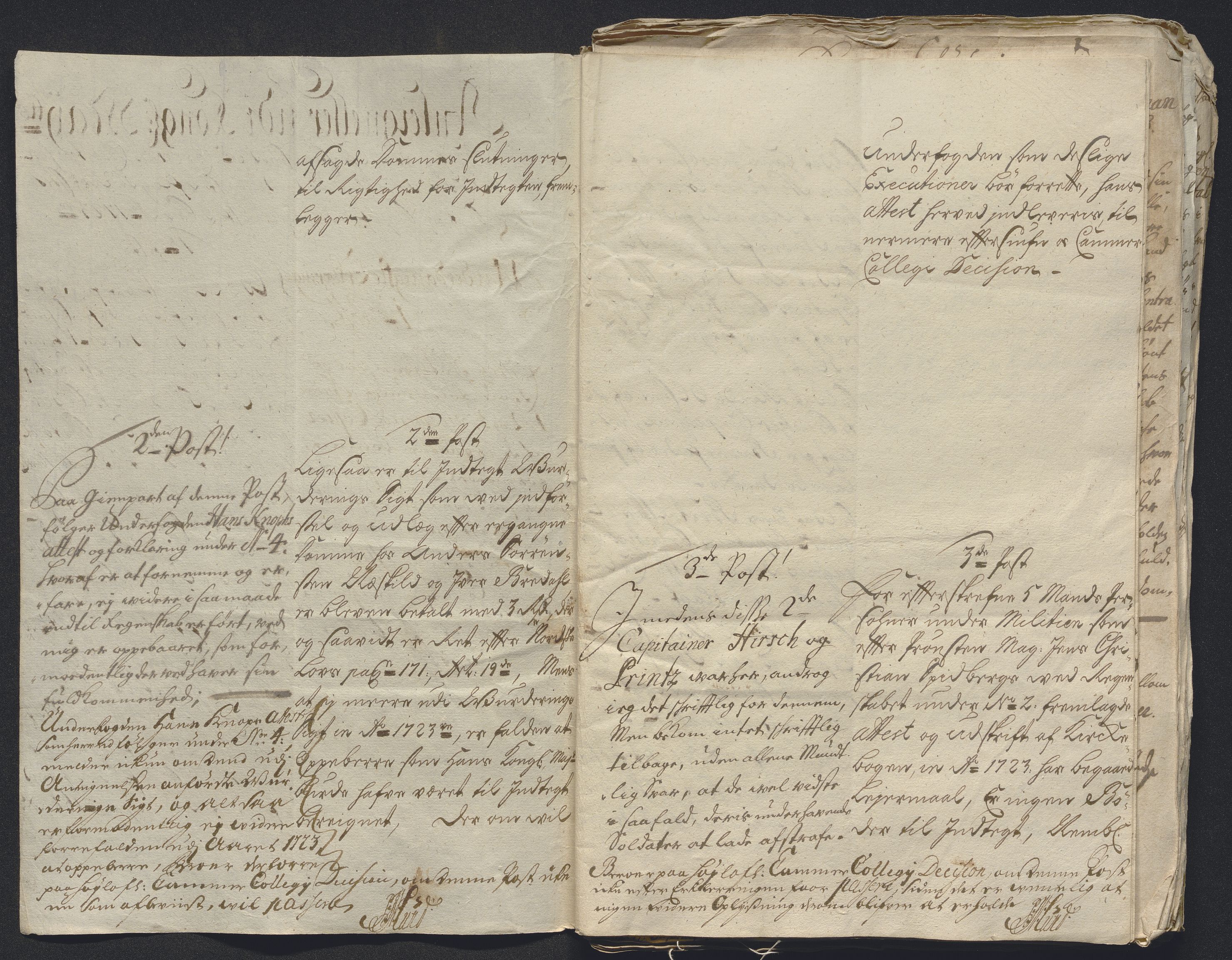 Rentekammeret inntil 1814, Reviderte regnskaper, Byregnskaper, AV/RA-EA-4066/R/Rm/L0286: [M19] Sikt og sakefall, 1719-1727, s. 235
