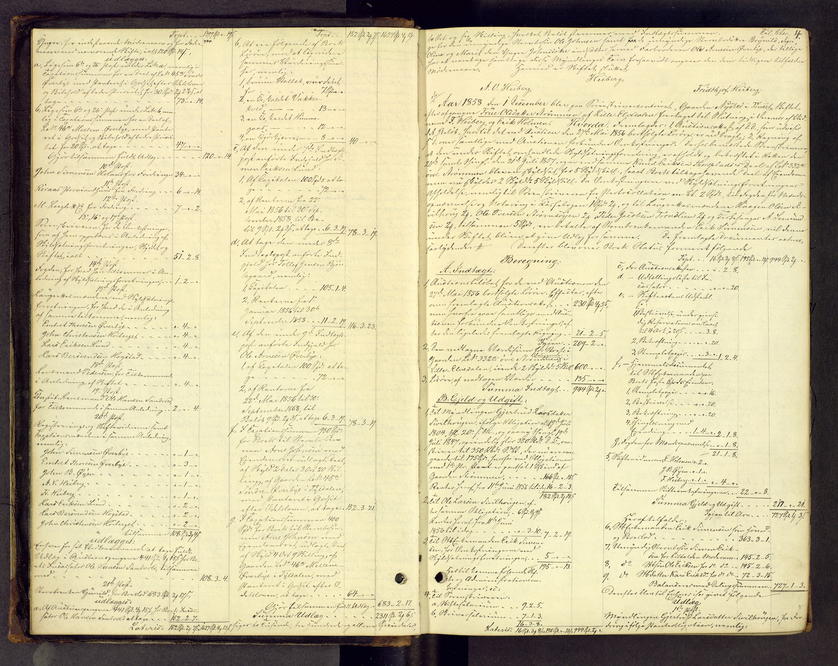 Nord-Østerdal tingrett, AV/SAH-TING-020/J/Jd/L0002: Skifteutlodningsprotokoll, 1858-1866, s. 4