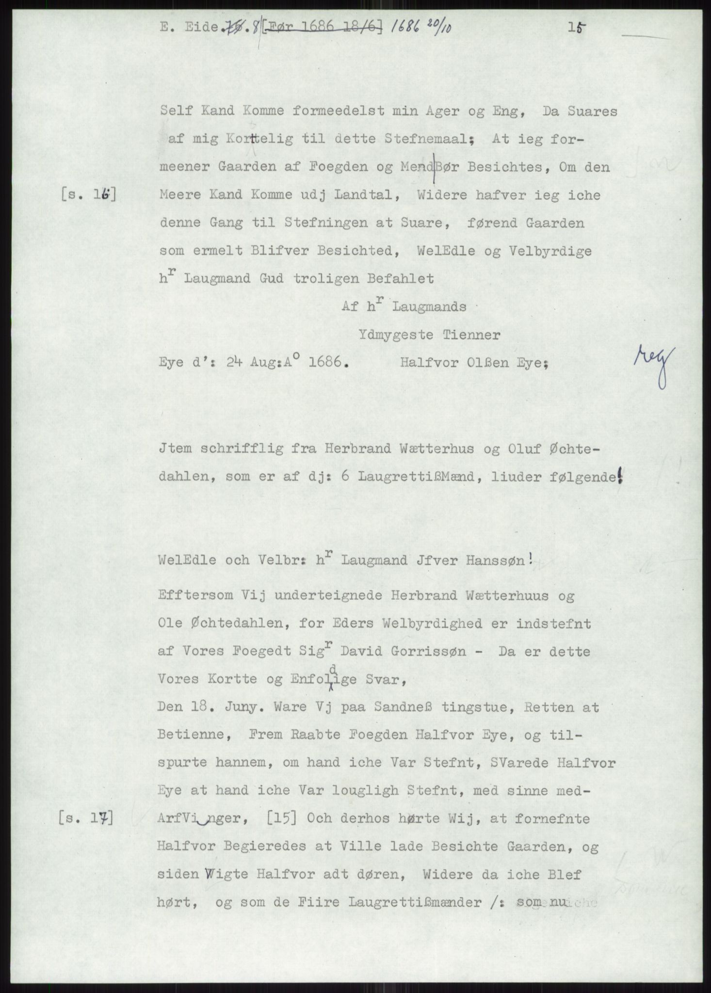 Samlinger til kildeutgivelse, Diplomavskriftsamlingen, AV/RA-EA-4053/H/Ha, s. 1702