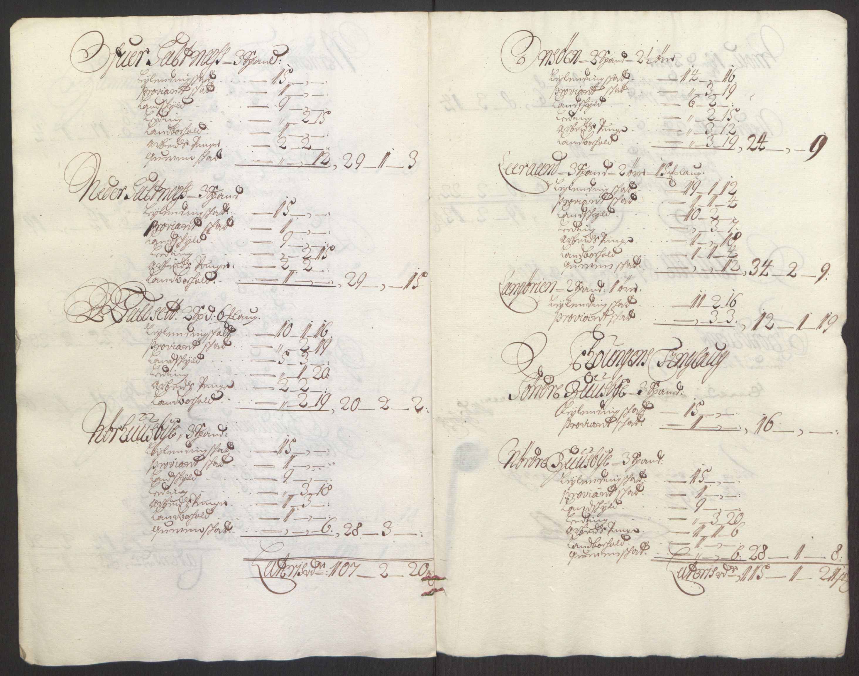 Rentekammeret inntil 1814, Reviderte regnskaper, Fogderegnskap, AV/RA-EA-4092/R61/L4104: Fogderegnskap Strinda og Selbu, 1693-1694, s. 180