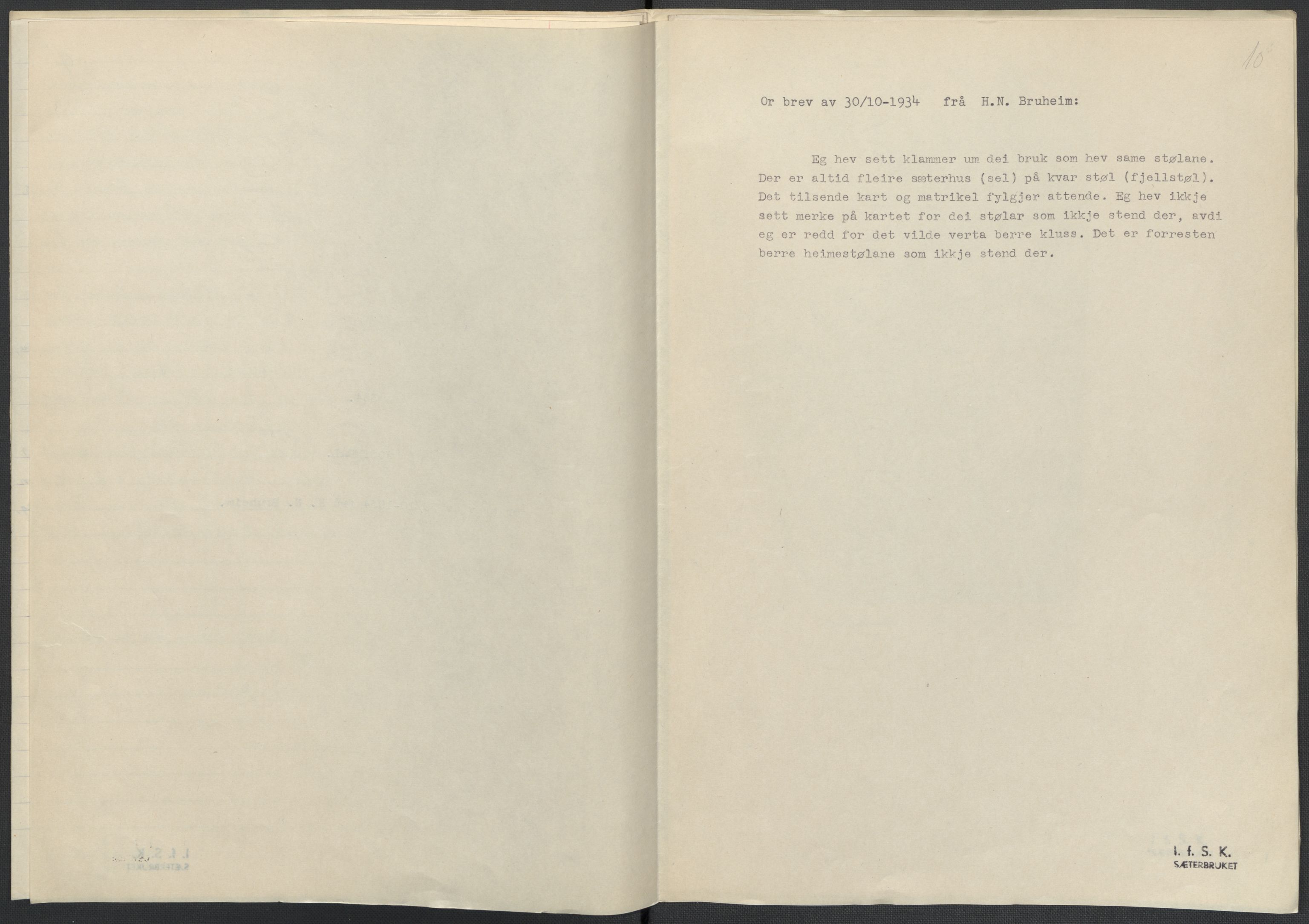 Instituttet for sammenlignende kulturforskning, AV/RA-PA-0424/F/Fc/L0011/0001: Eske B11: / Sogn og Fjordane (perm XXVIII), 1934-1935, s. 10