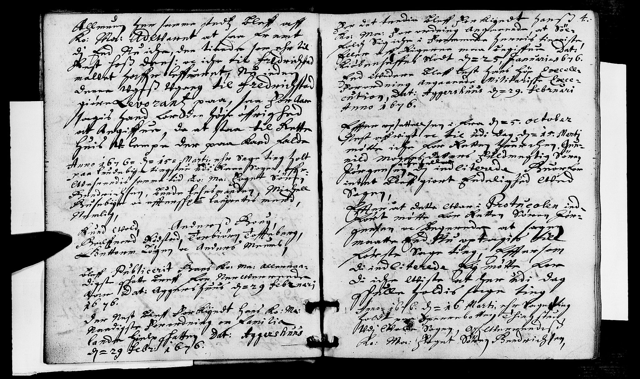 Moss sorenskriveri, SAO/A-10168, 1676-1677, s. 3b-4a