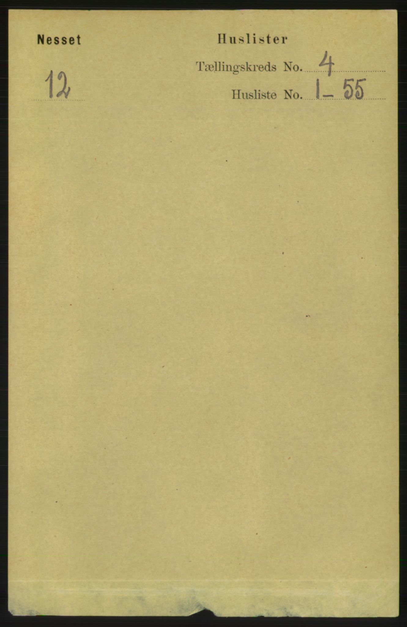 RA, Folketelling 1891 for 1543 Nesset herred, 1891, s. 1634