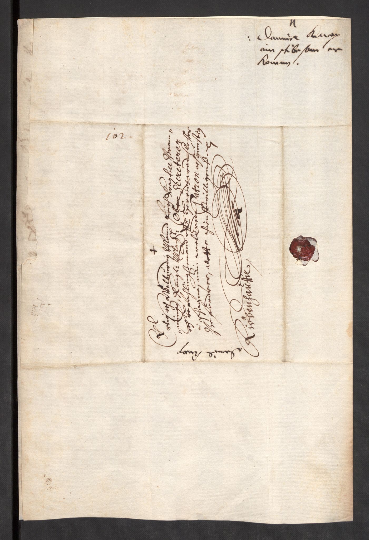 Danske Kanselli 1572-1799, AV/RA-EA-3023/F/Fc/Fcc/Fcca/L0017: Norske innlegg 1572-1799, 1656, s. 397