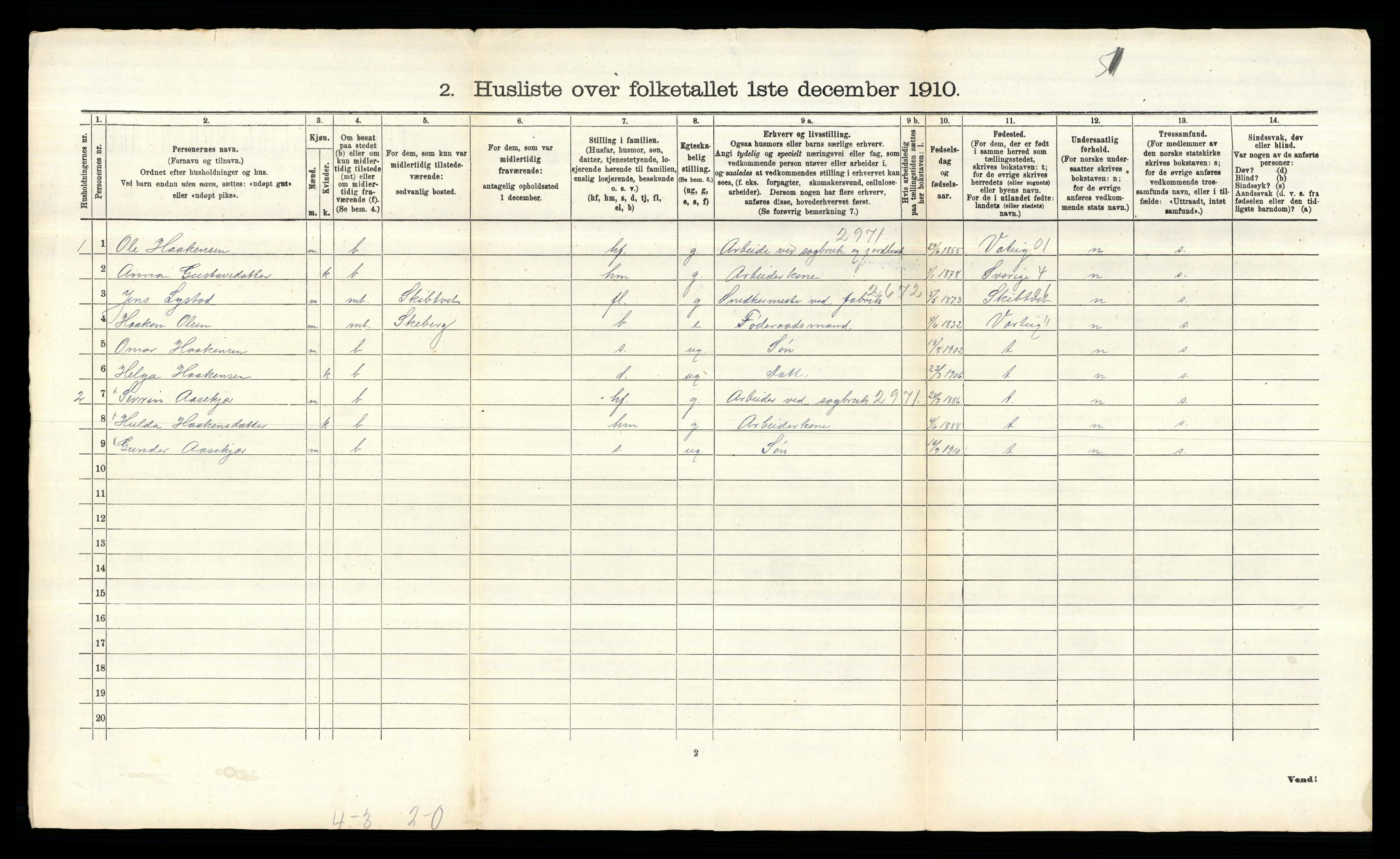 RA, Folketelling 1910 for 0117 Idd herred, 1910, s. 57