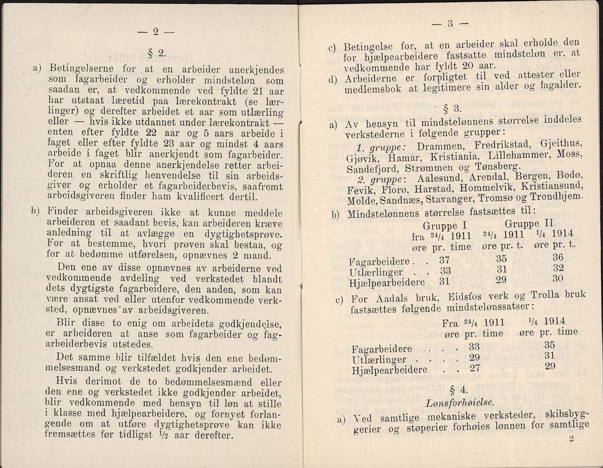 Norsk jern- og metallarbeiderforbund, AAB/ARK-1659/O/L0001/0003: Verkstedsoverenskomsten / Verkstedsoverenskomsten, 1911