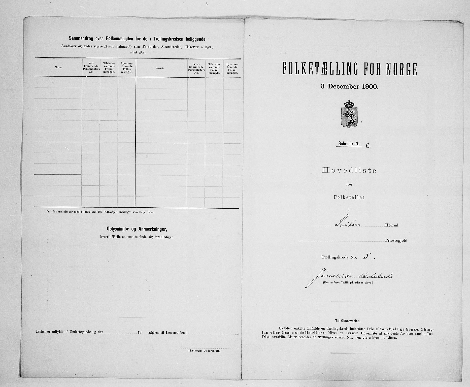 SAH, Folketelling 1900 for 0415 Løten herred, 1900, s. 31