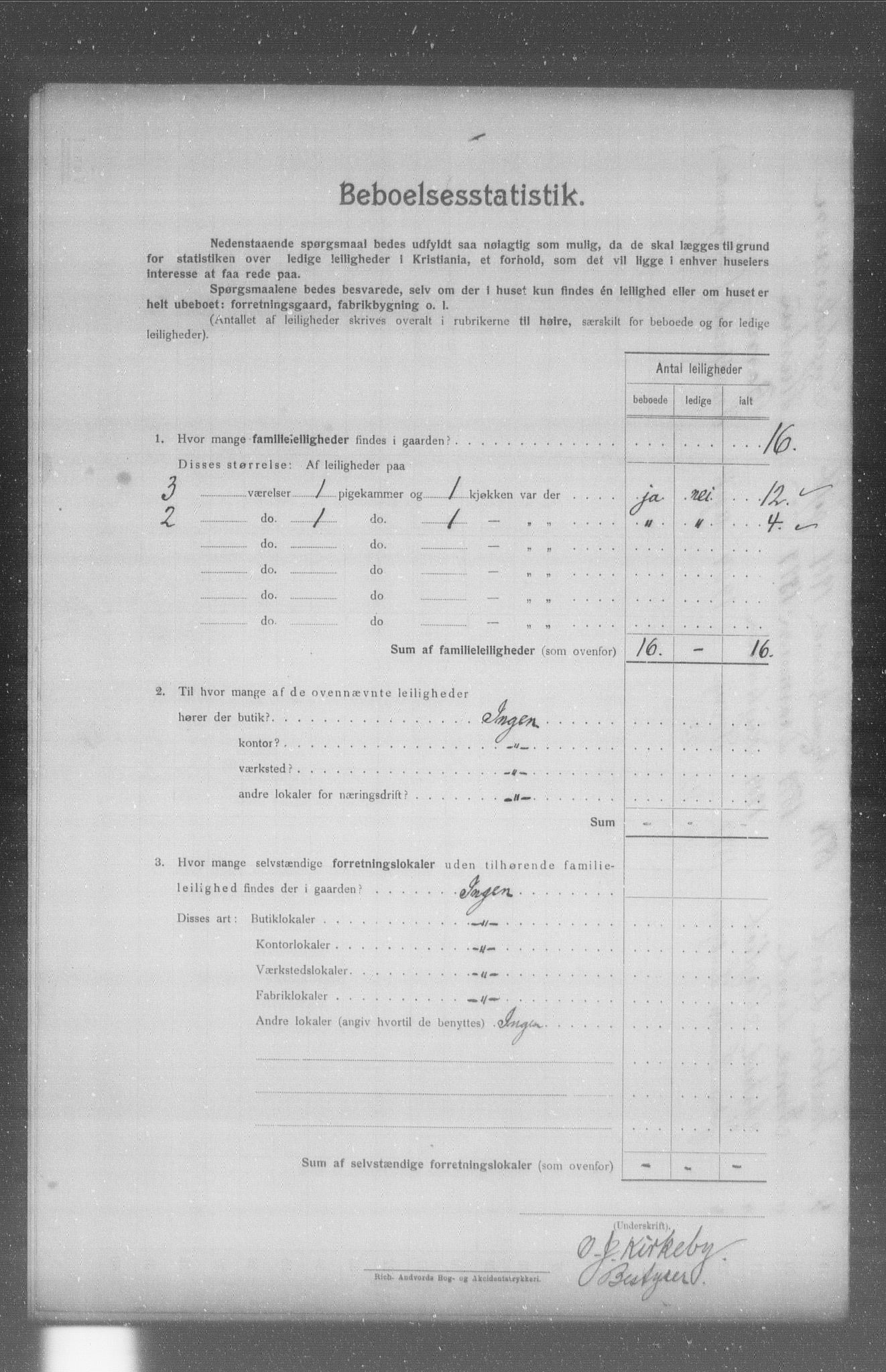 OBA, Kommunal folketelling 31.12.1904 for Kristiania kjøpstad, 1904, s. 5937