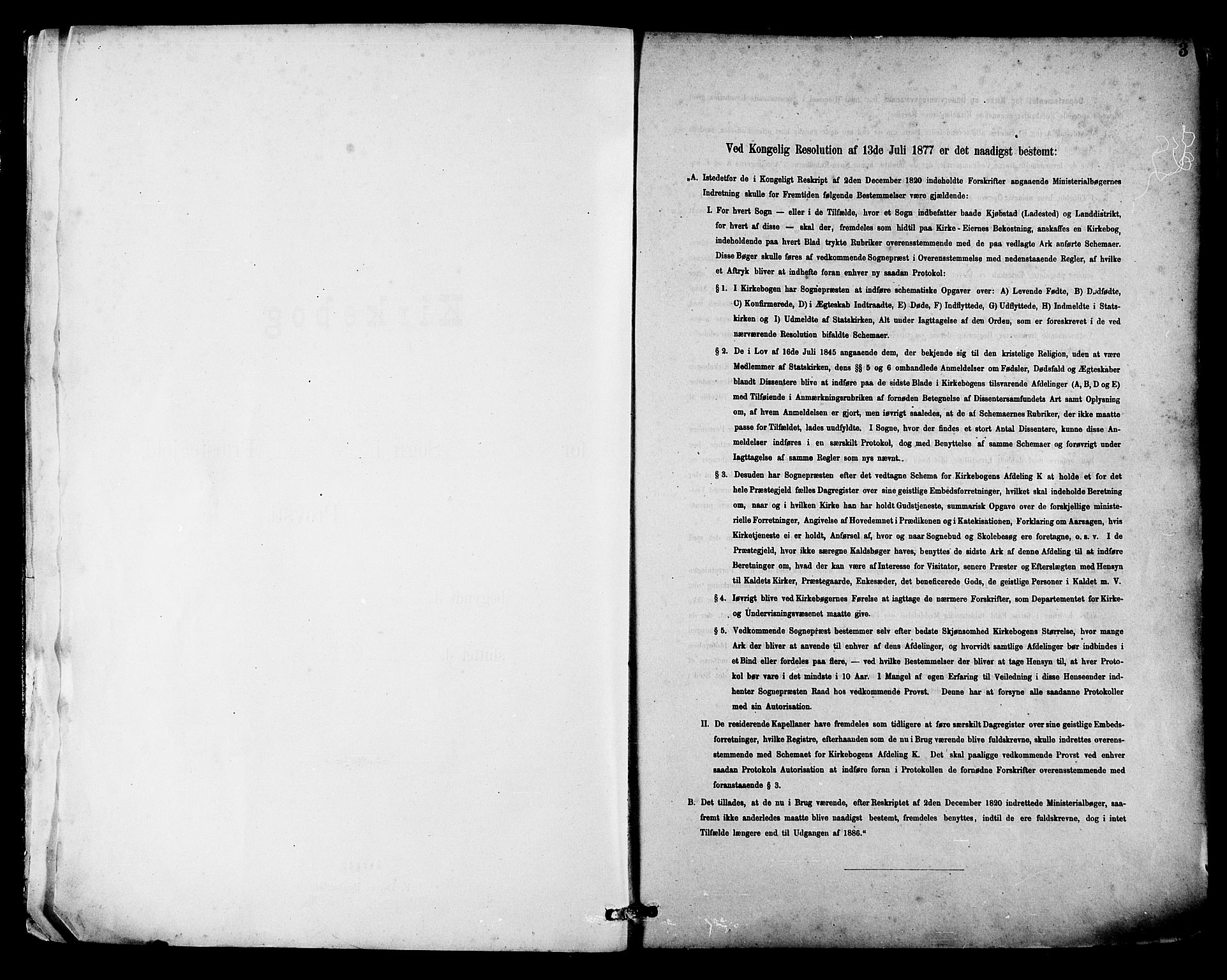 Ministerialprotokoller, klokkerbøker og fødselsregistre - Nordland, SAT/A-1459/880/L1133: Ministerialbok nr. 880A07, 1888-1898, s. 3