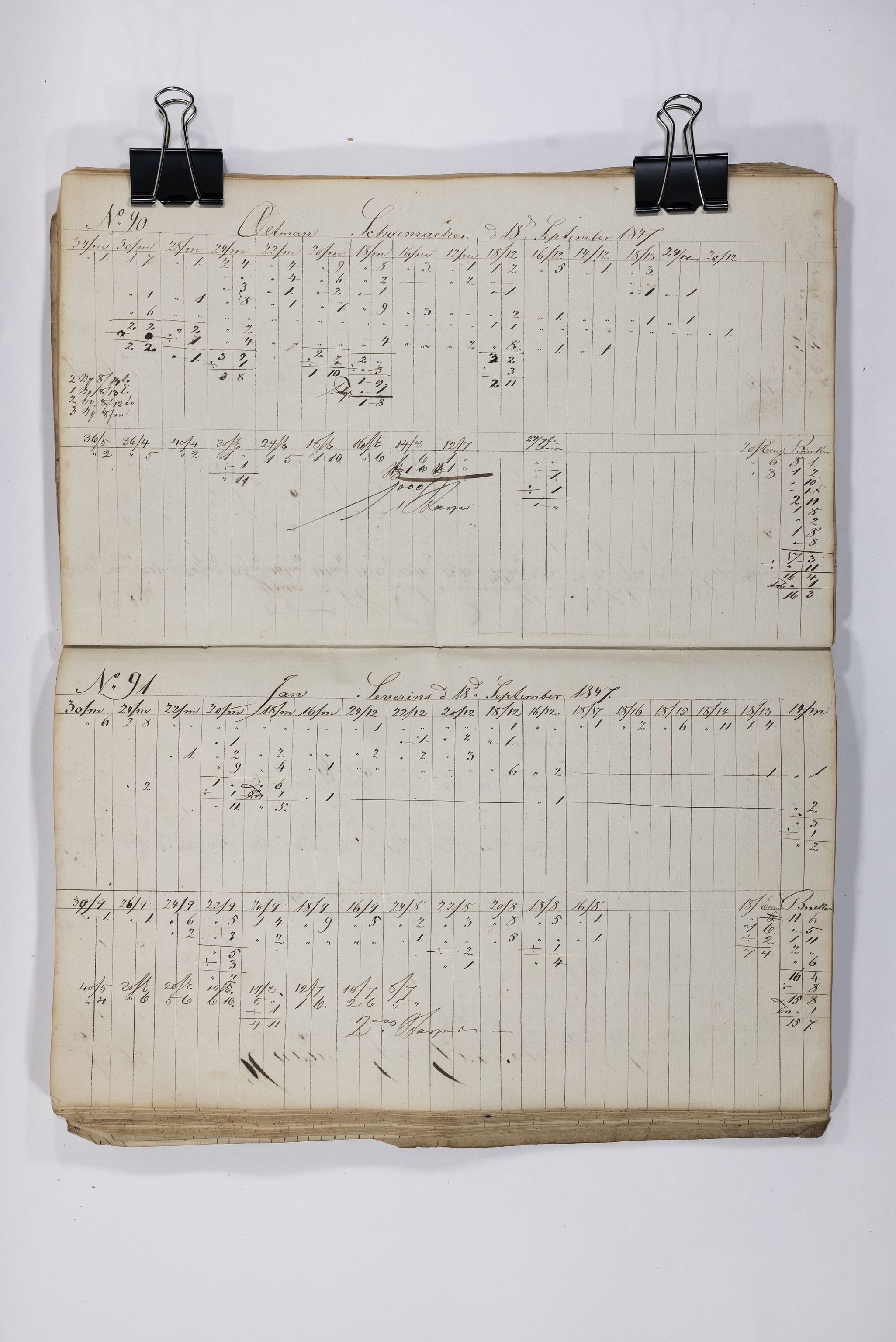 Blehr/ Kjellestad, TEMU/TGM-A-1212/E/Eb/L0004: Ladnings Liste, 1847-1849, s. 47