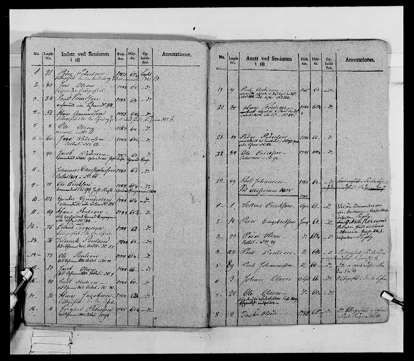 Generalitets- og kommissariatskollegiet, Det kongelige norske kommissariatskollegium, AV/RA-EA-5420/E/Eh/L0069: Opplandske gevorbne infanteriregiment, 1810-1818, s. 255