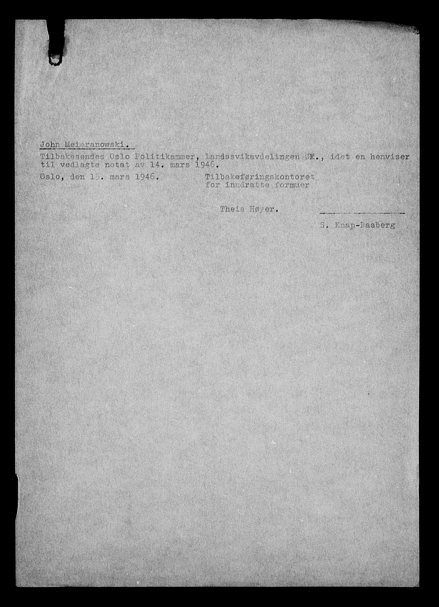 Justisdepartementet, Tilbakeføringskontoret for inndratte formuer, AV/RA-S-1564/H/Hc/Hcc/L0963: --, 1945-1947, s. 28