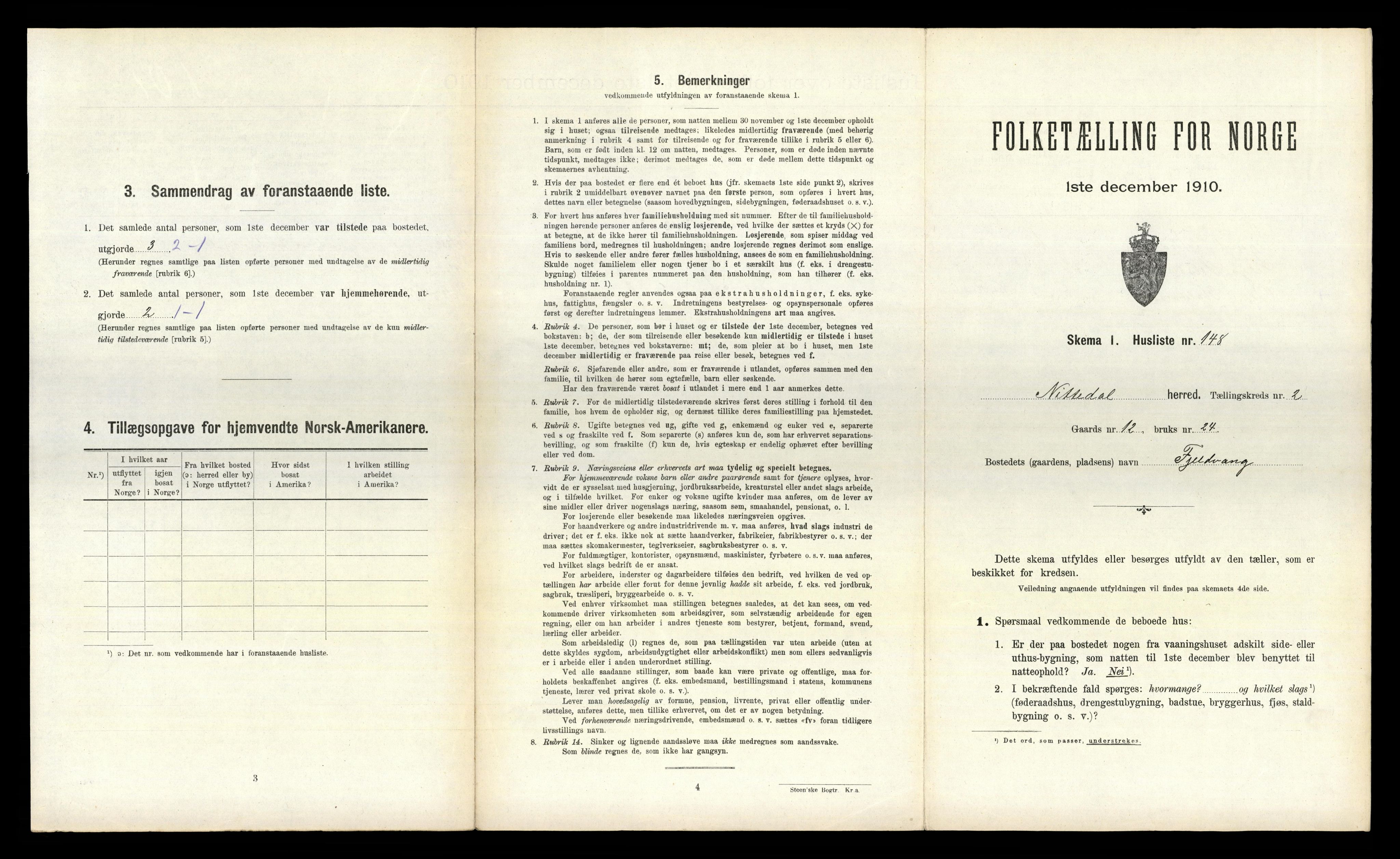 RA, Folketelling 1910 for 0233 Nittedal herred, 1910, s. 431