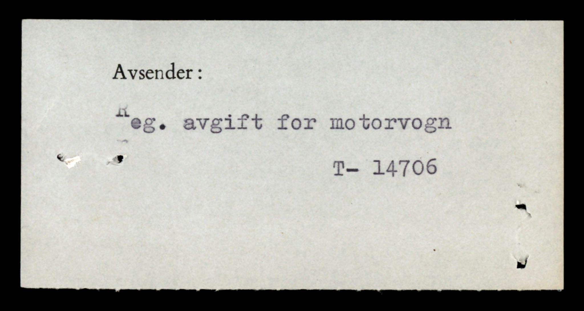 Møre og Romsdal vegkontor - Ålesund trafikkstasjon, SAT/A-4099/F/Fe/L0047: Registreringskort for kjøretøy T 14580 - T 14720, 1927-1998, s. 2938