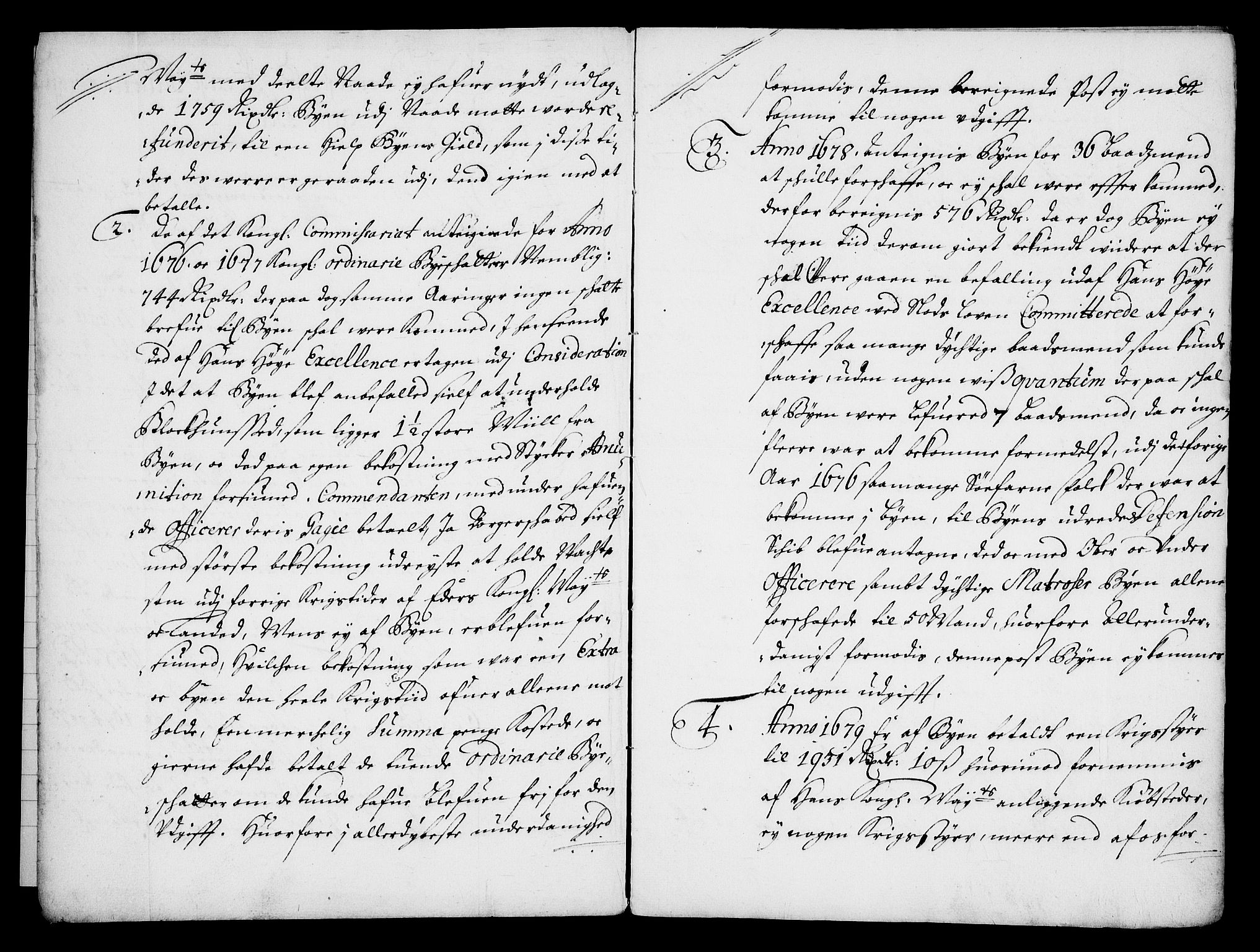 Danske Kanselli, Skapsaker, AV/RA-EA-4061/G/L0019: Tillegg til skapsakene, 1616-1753, s. 99
