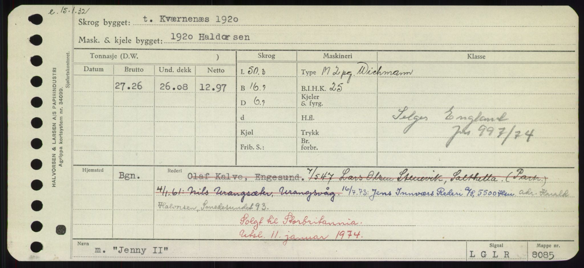 Sjøfartsdirektoratet med forløpere, Skipsmålingen, RA/S-1627/H/Hd/L0019: Fartøy, J, s. 343