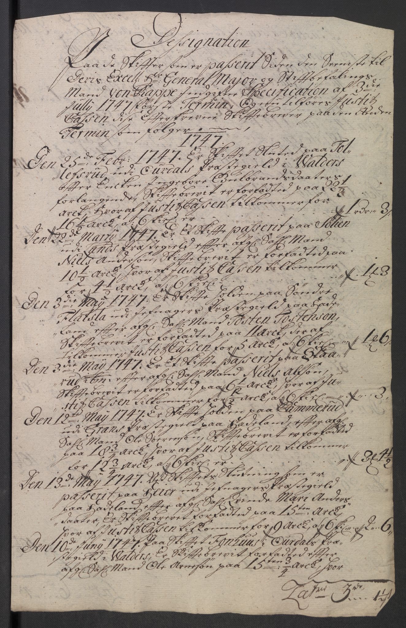 Rentekammeret inntil 1814, Reviderte regnskaper, Fogderegnskap, AV/RA-EA-4092/R18/L1346: Fogderegnskap Hadeland, Toten og Valdres, 1747-1748, s. 223