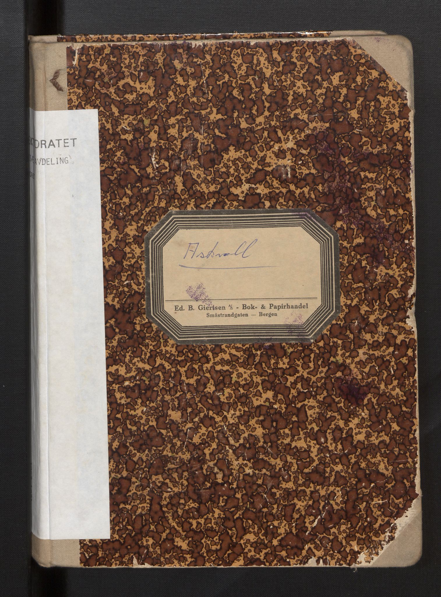 Fiskeridirektoratet - 1 Adm. ledelse - 13 Båtkontoret, AV/SAB-A-2003/I/Ia/Iag/L0004: 135.0701/4 Merkeprotokoll - Askvoll, 1963-1971