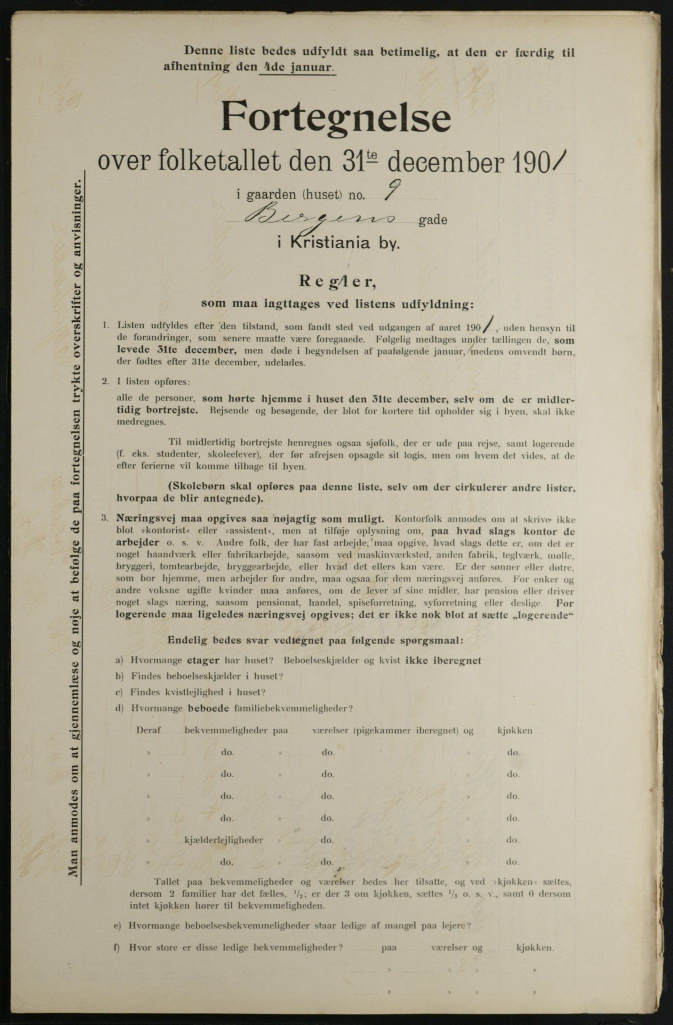 OBA, Kommunal folketelling 31.12.1901 for Kristiania kjøpstad, 1901, s. 738