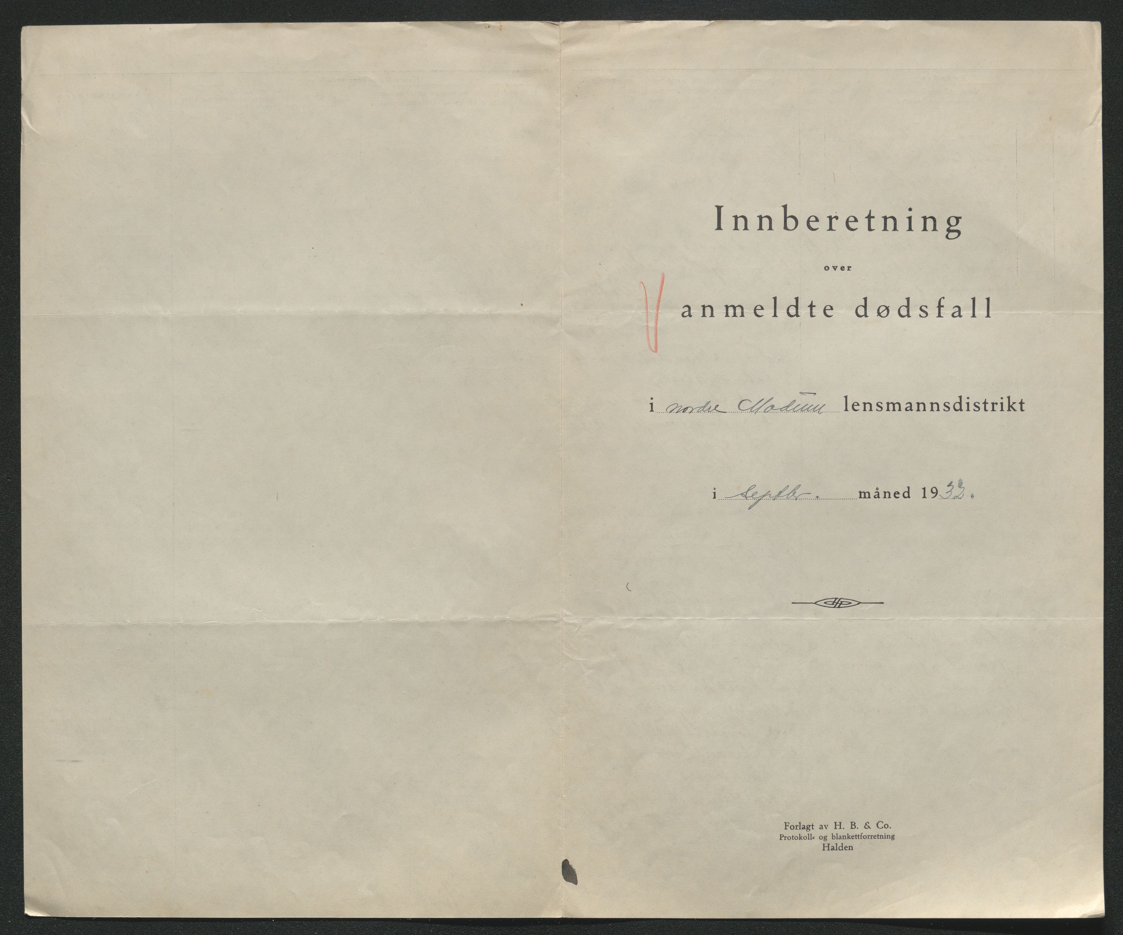 Eiker, Modum og Sigdal sorenskriveri, AV/SAKO-A-123/H/Ha/Hab/L0047: Dødsfallsmeldinger, 1932, s. 543