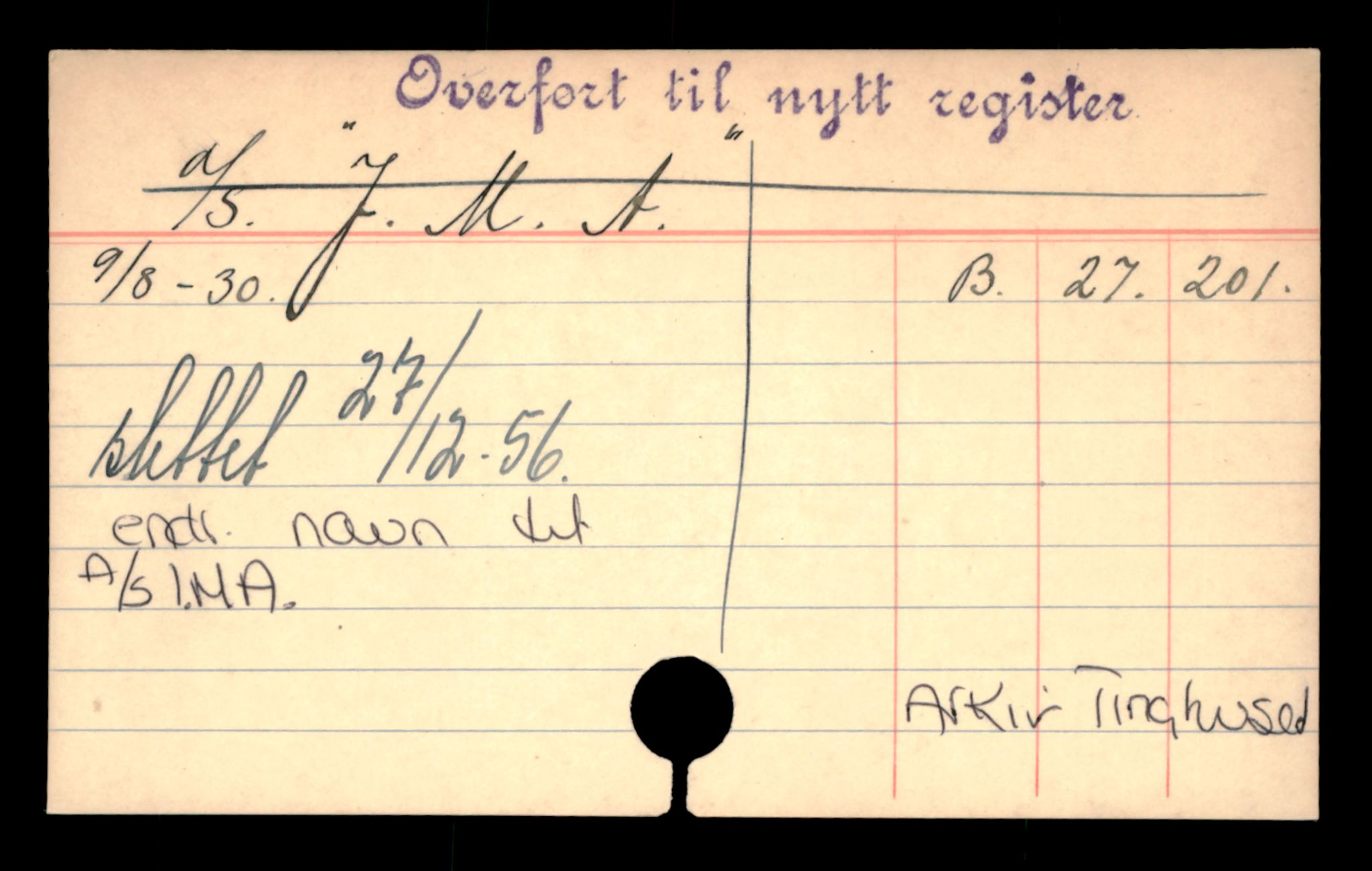 Oslo byfogd, Handelsregisteret, SAT/A-10867/G/Ga/Gad/L0049: Kartotekkort - Slettede foretak, Jm-Kap, 1890-1990
