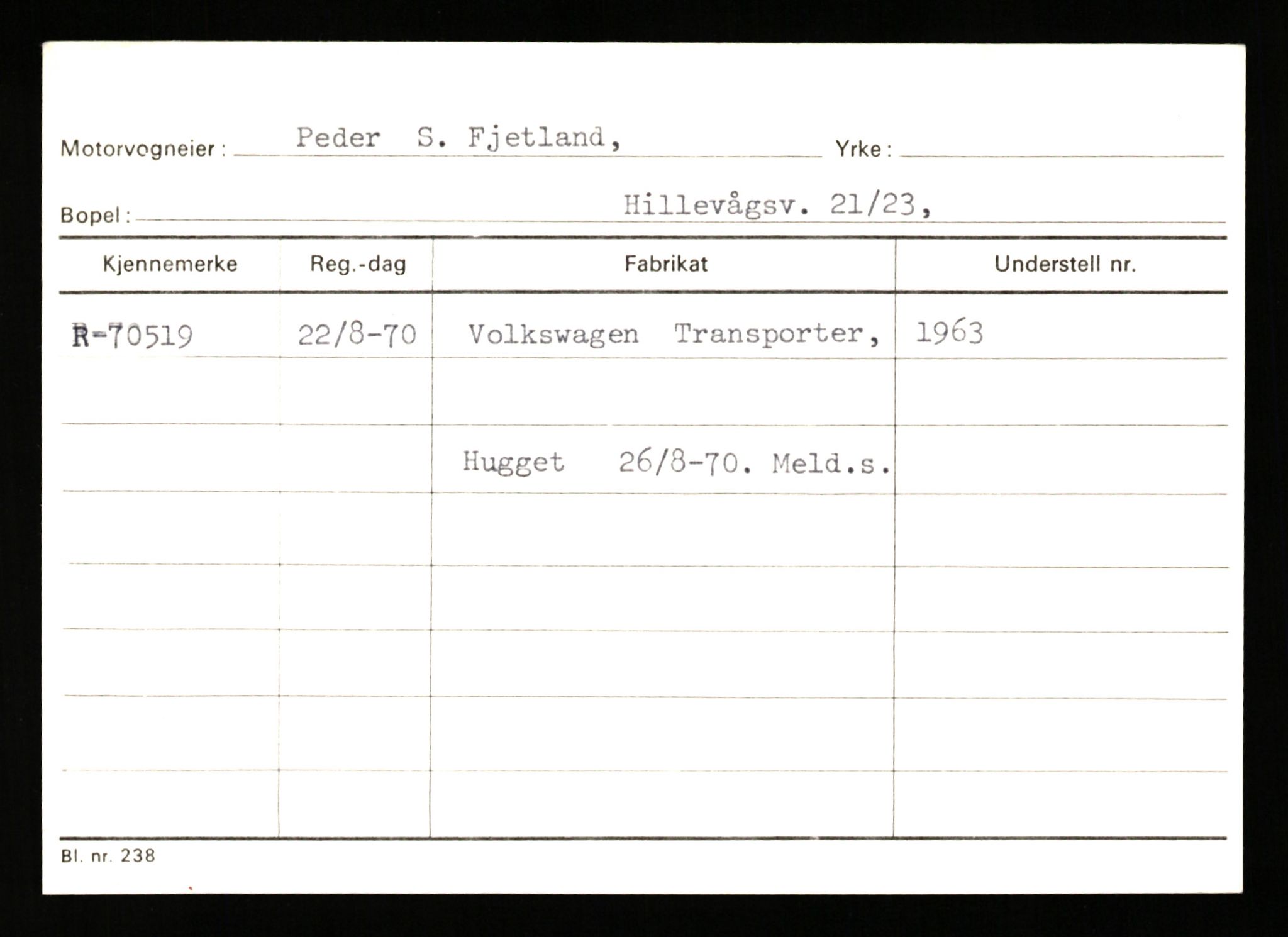 Stavanger trafikkstasjon, AV/SAST-A-101942/0/G/L0008: Registreringsnummer: 67519 - 84533, 1930-1971, s. 399
