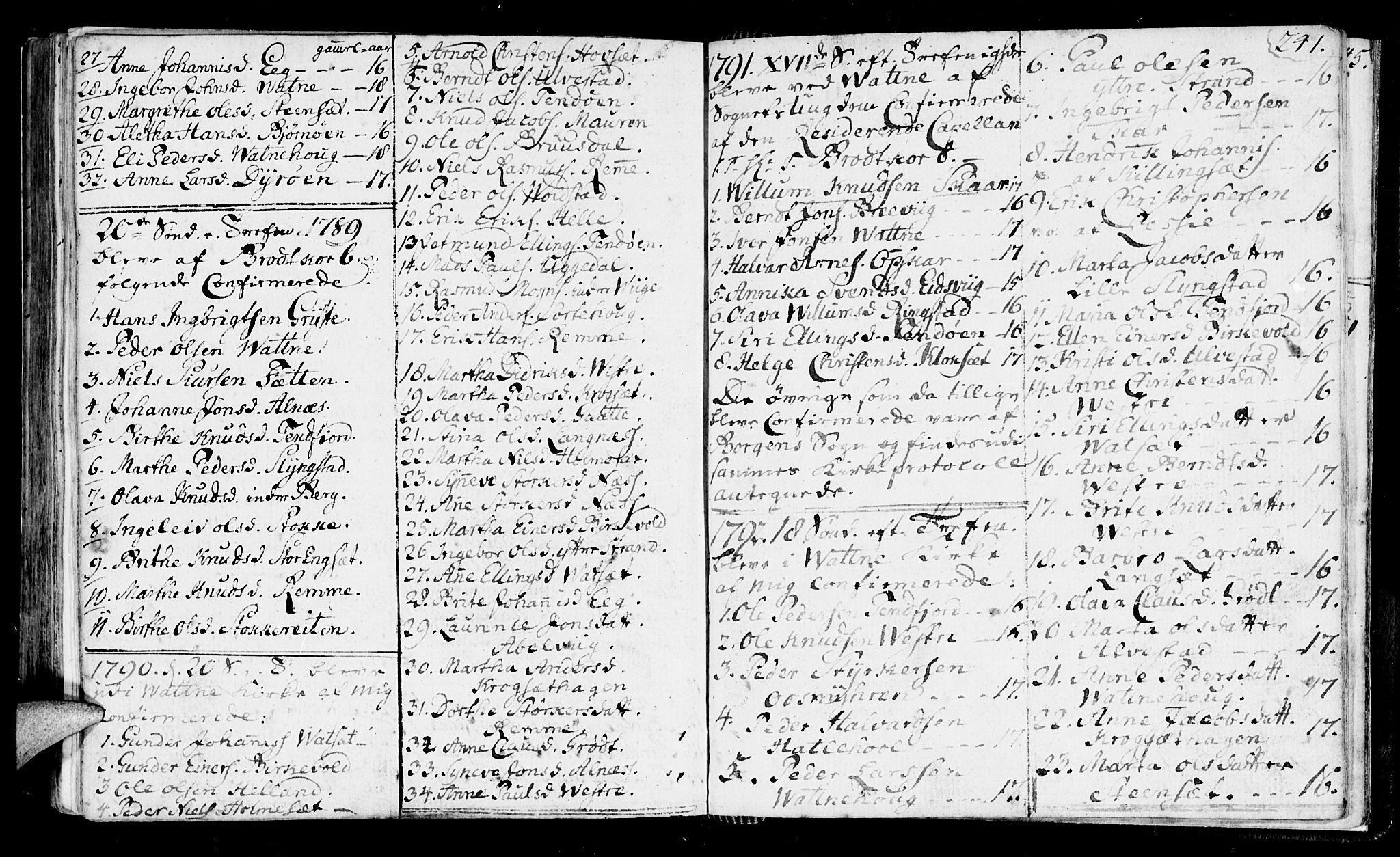Ministerialprotokoller, klokkerbøker og fødselsregistre - Møre og Romsdal, AV/SAT-A-1454/525/L0372: Ministerialbok nr. 525A02, 1778-1817, s. 241