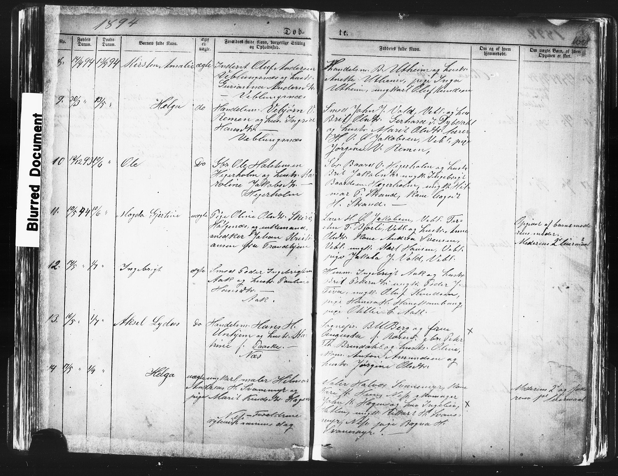 Ministerialprotokoller, klokkerbøker og fødselsregistre - Møre og Romsdal, AV/SAT-A-1454/544/L0580: Klokkerbok nr. 544C02, 1867-1909, s. 100