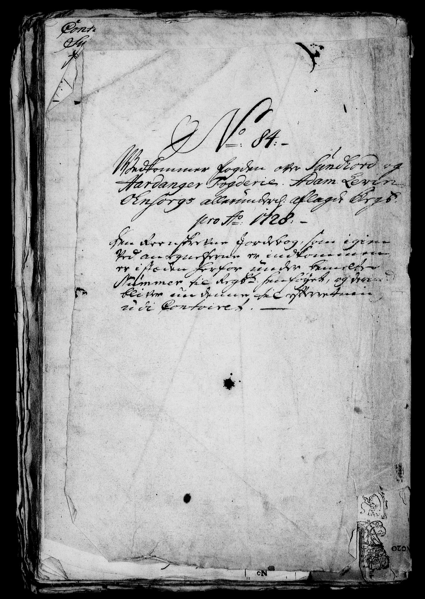 Rentekammeret inntil 1814, Realistisk ordnet avdeling, RA/EA-4070/On/L0003: [Jj 4]: Kommisjonsforretning over Vilhelm Hanssøns forpaktning av Halsnøy klosters gods, 1721-1729, s. 508