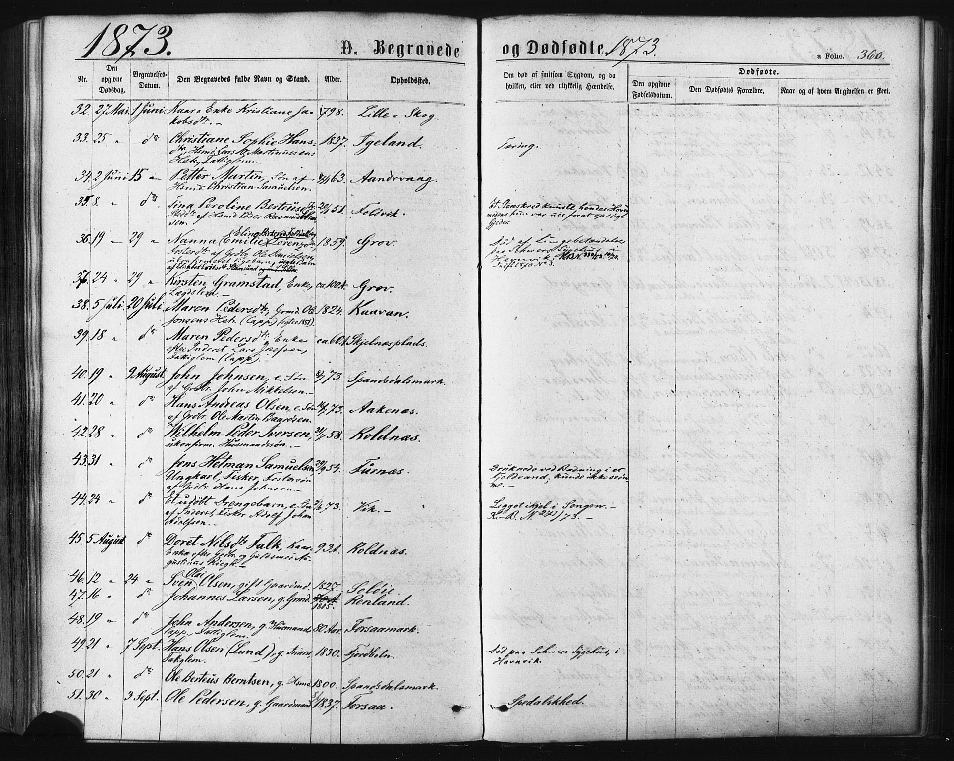 Ibestad sokneprestembete, AV/SATØ-S-0077/H/Ha/Haa/L0010kirke: Ministerialbok nr. 10, 1869-1879, s. 360