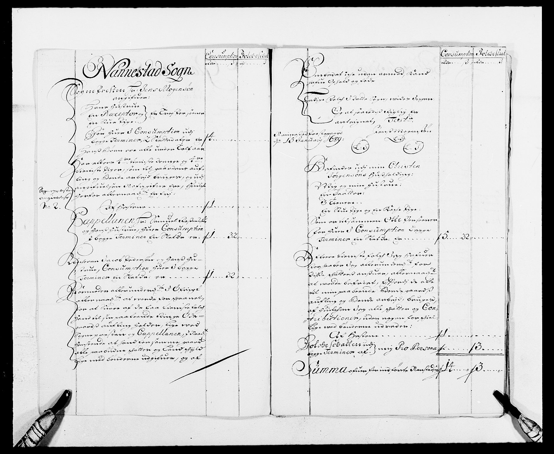 Rentekammeret inntil 1814, Reviderte regnskaper, Fogderegnskap, AV/RA-EA-4092/R12/L0701: Fogderegnskap Øvre Romerike, 1689, s. 194