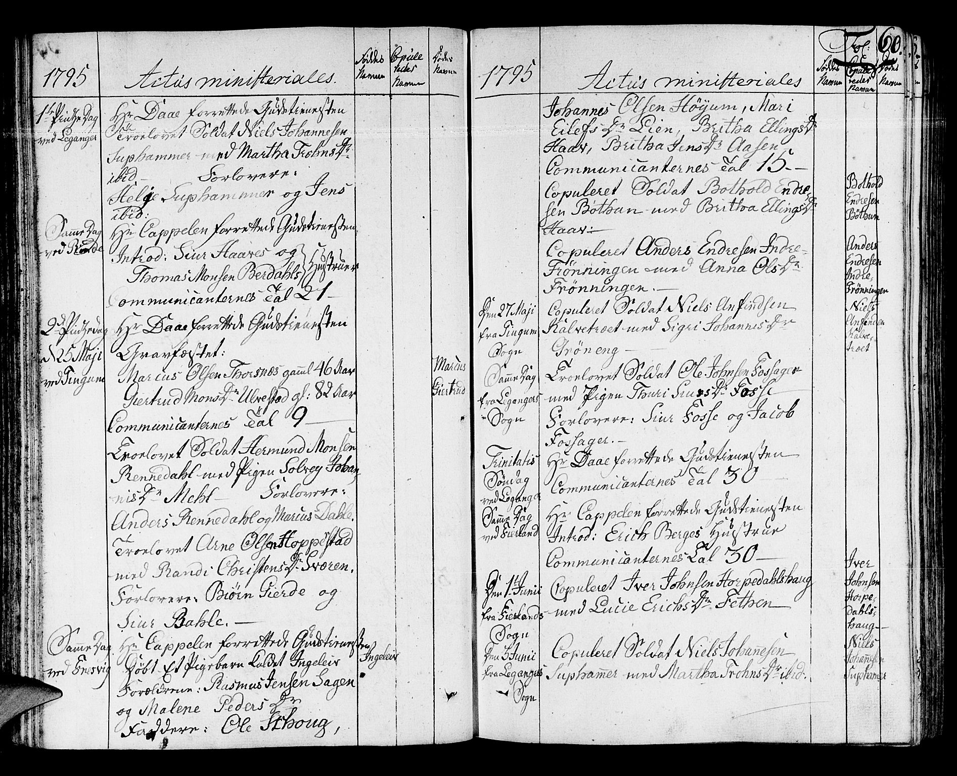 Leikanger sokneprestembete, AV/SAB-A-81001/H/Haa/Haaa/L0005: Ministerialbok nr. A 5, 1792-1809, s. 60