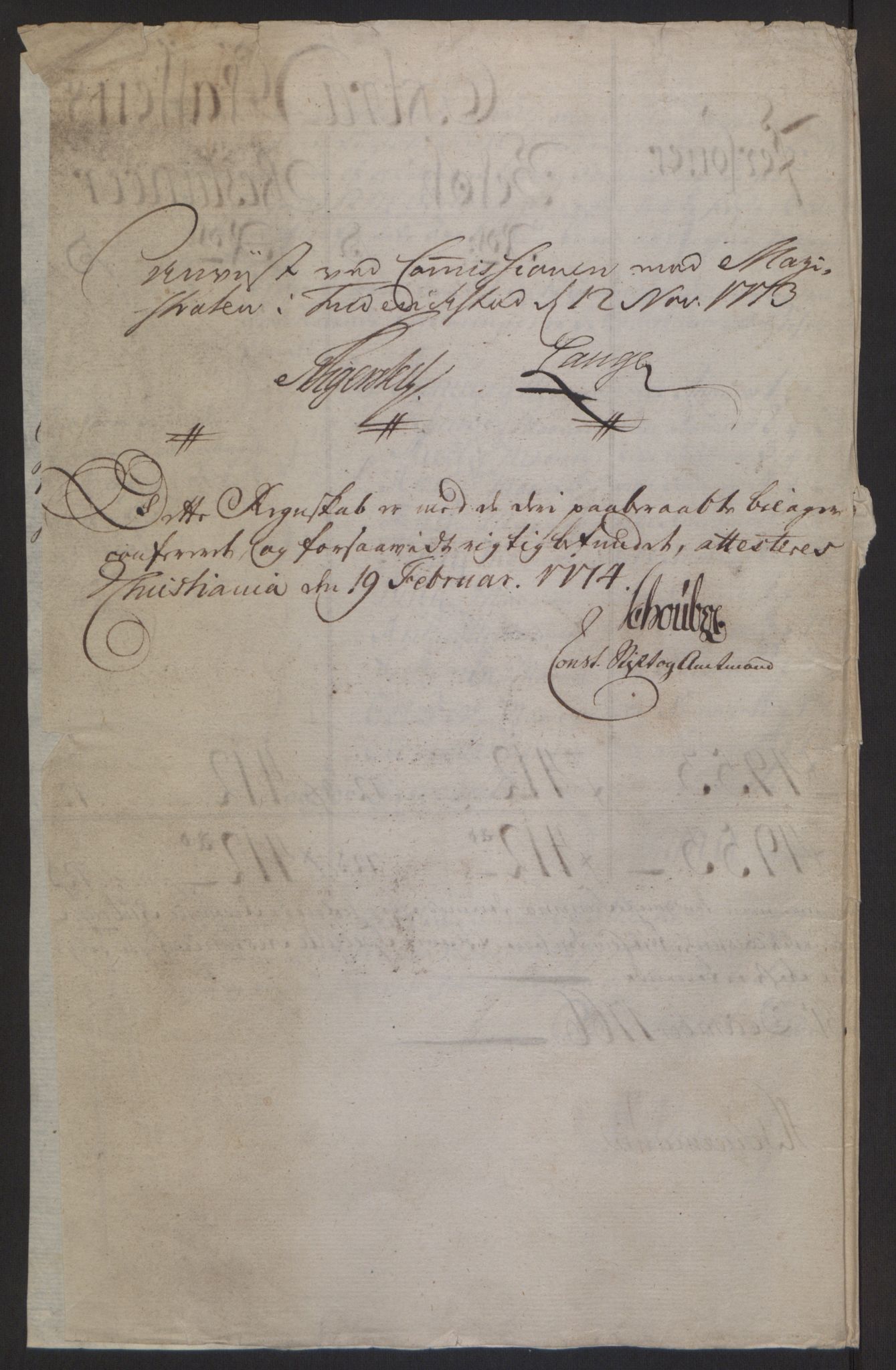 Rentekammeret inntil 1814, Reviderte regnskaper, Byregnskaper, RA/EA-4066/R/Rb/L0029/0001: [B3] Kontribusjonsregnskap / Ekstraskatt, 1762-1772, s. 211