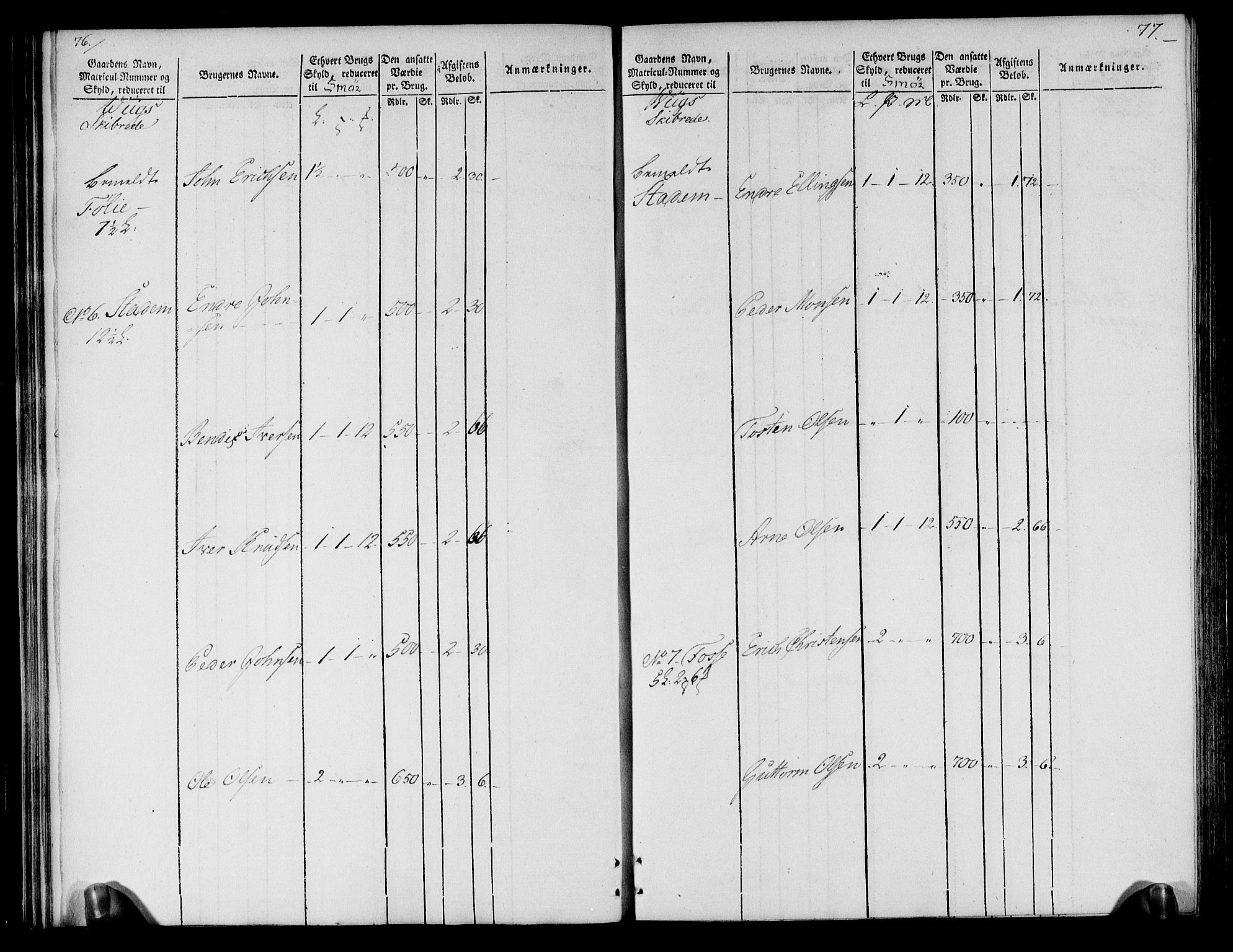 Rentekammeret inntil 1814, Realistisk ordnet avdeling, RA/EA-4070/N/Ne/Nea/L0118: Ytre og Indre Sogn fogderi. Oppebørselsregister, 1803-1804, s. 42