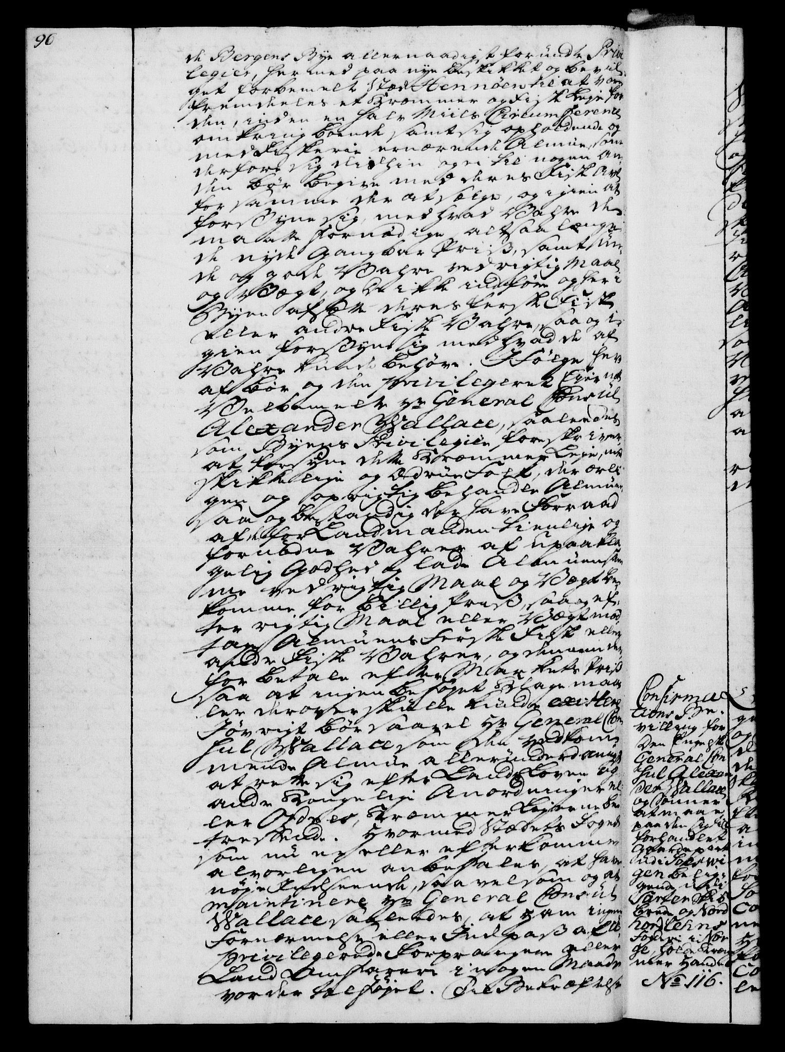 Rentekammeret, Kammerkanselliet, AV/RA-EA-3111/G/Gg/Gga/L0009: Norsk ekspedisjonsprotokoll med register (merket RK 53.9), 1771-1773, s. 96