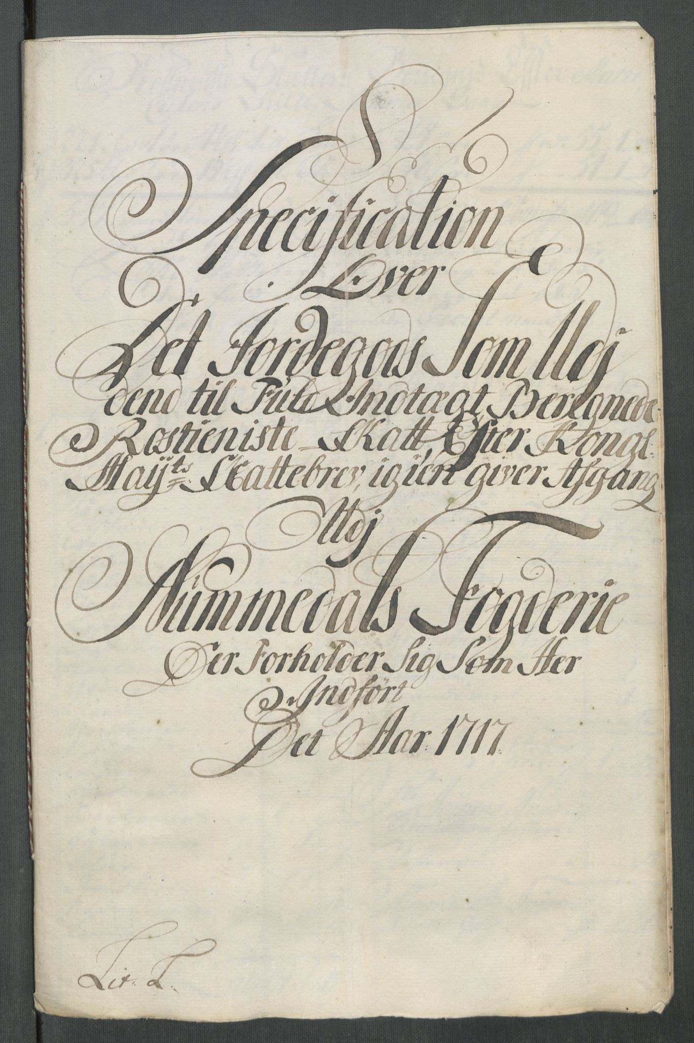 Rentekammeret inntil 1814, Reviderte regnskaper, Fogderegnskap, RA/EA-4092/R64/L4438: Fogderegnskap Namdal, 1717, s. 227