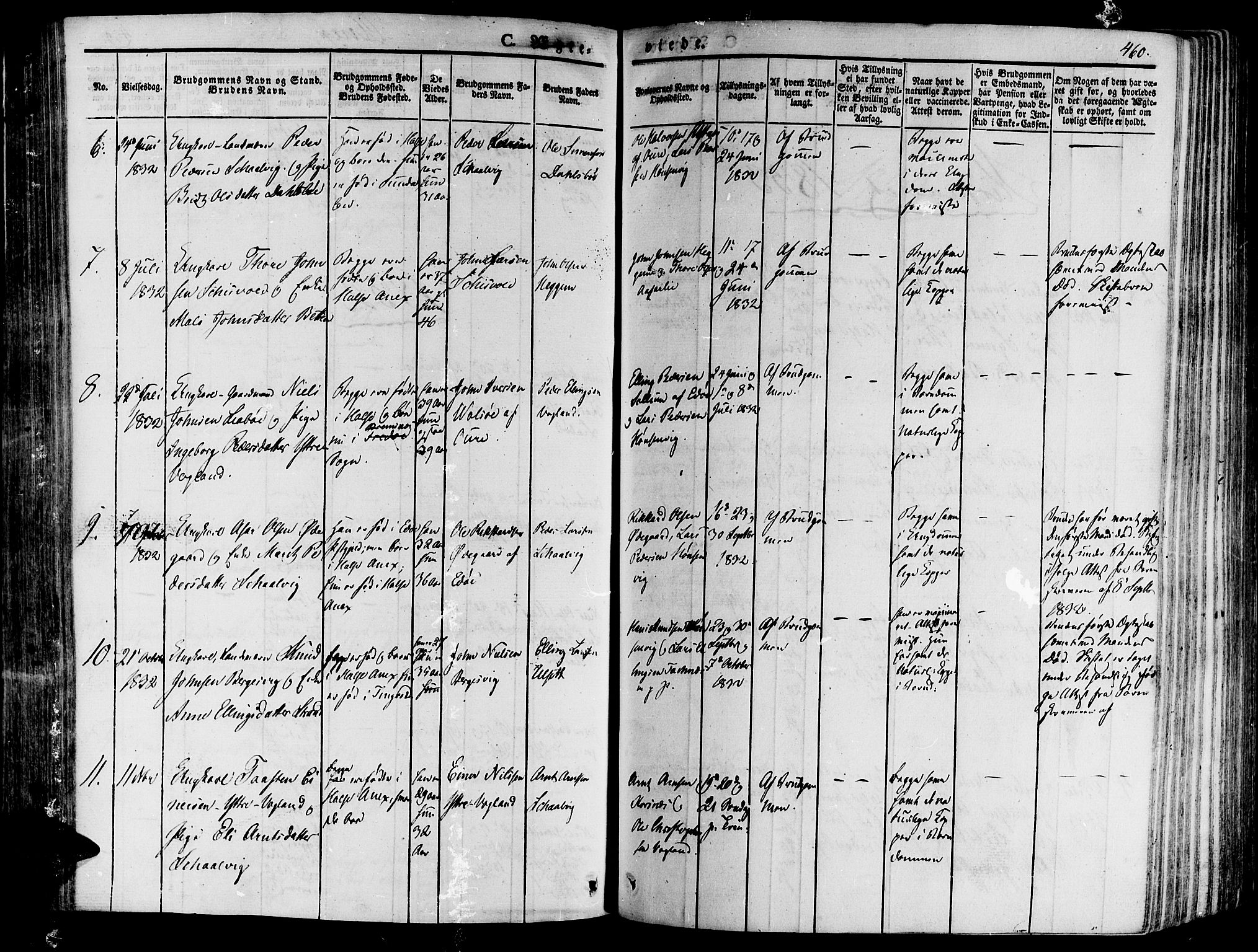 Ministerialprotokoller, klokkerbøker og fødselsregistre - Møre og Romsdal, AV/SAT-A-1454/592/L1025: Ministerialbok nr. 592A03 /2, 1831-1849, s. 460