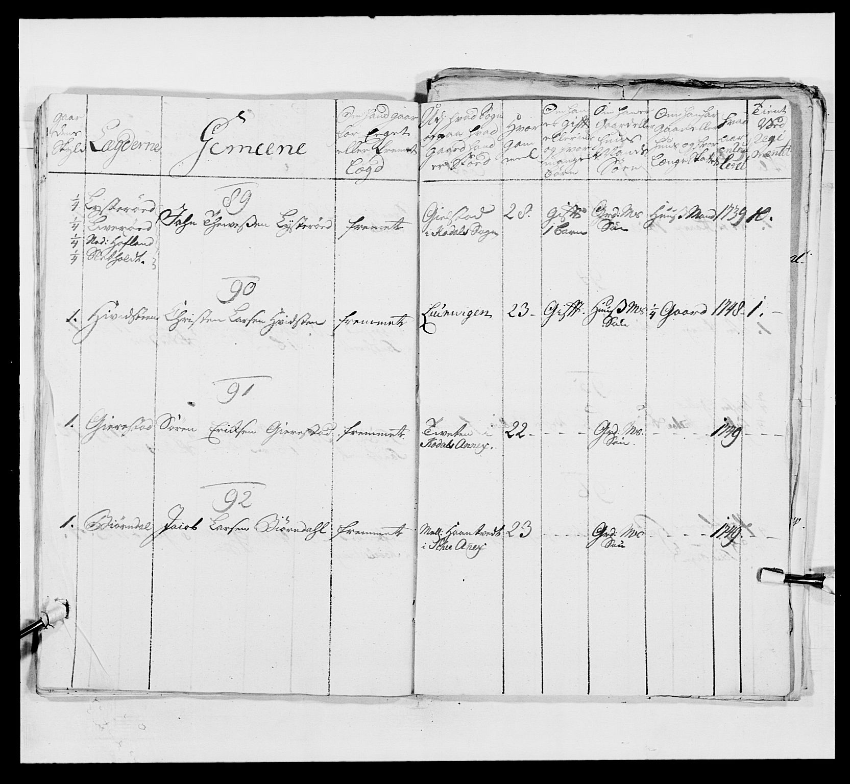 Kommanderende general (KG I) med Det norske krigsdirektorium, AV/RA-EA-5419/E/Ea/L0497: 2. Smålenske regiment, 1748-1765, s. 237