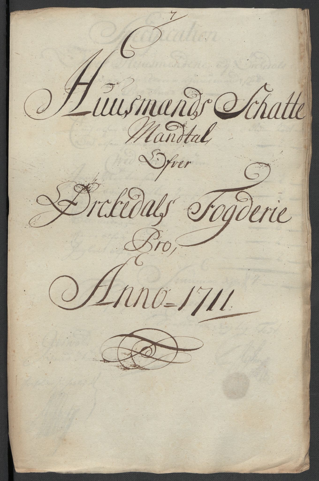 Rentekammeret inntil 1814, Reviderte regnskaper, Fogderegnskap, AV/RA-EA-4092/R60/L3961: Fogderegnskap Orkdal og Gauldal, 1711, s. 127