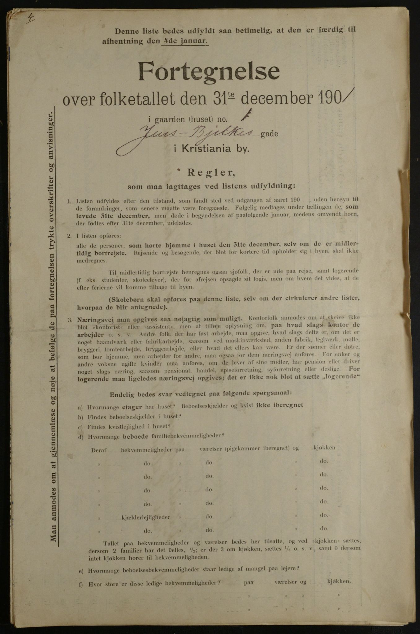 OBA, Kommunal folketelling 31.12.1901 for Kristiania kjøpstad, 1901, s. 7117