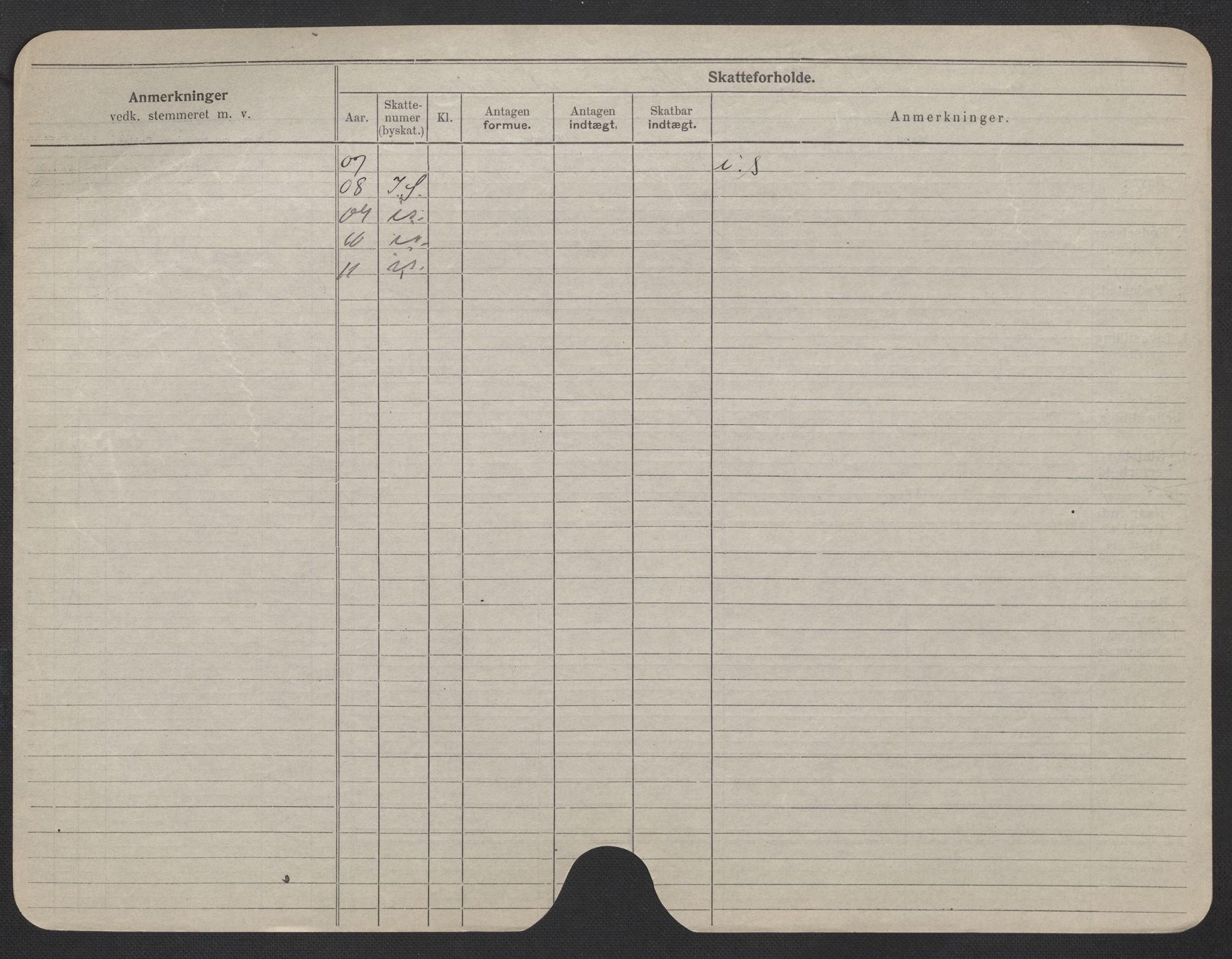 Oslo folkeregister, Registerkort, SAO/A-11715/F/Fa/Fac/L0020: Kvinner, 1906-1914, s. 901b