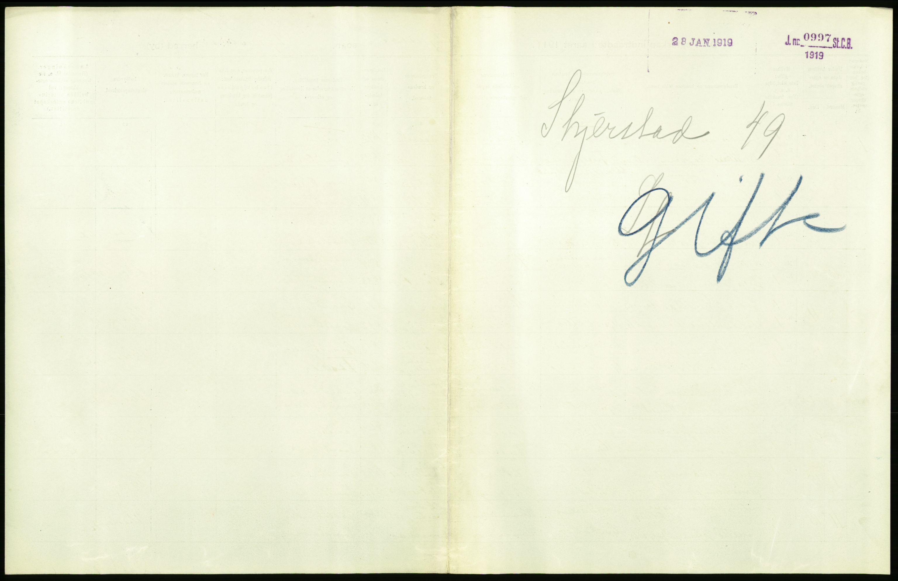 Statistisk sentralbyrå, Sosiodemografiske emner, Befolkning, RA/S-2228/D/Df/Dfb/Dfbh/L0054: Nordland fylke: Gifte, dødfødte. Bygder og byer., 1918, s. 139