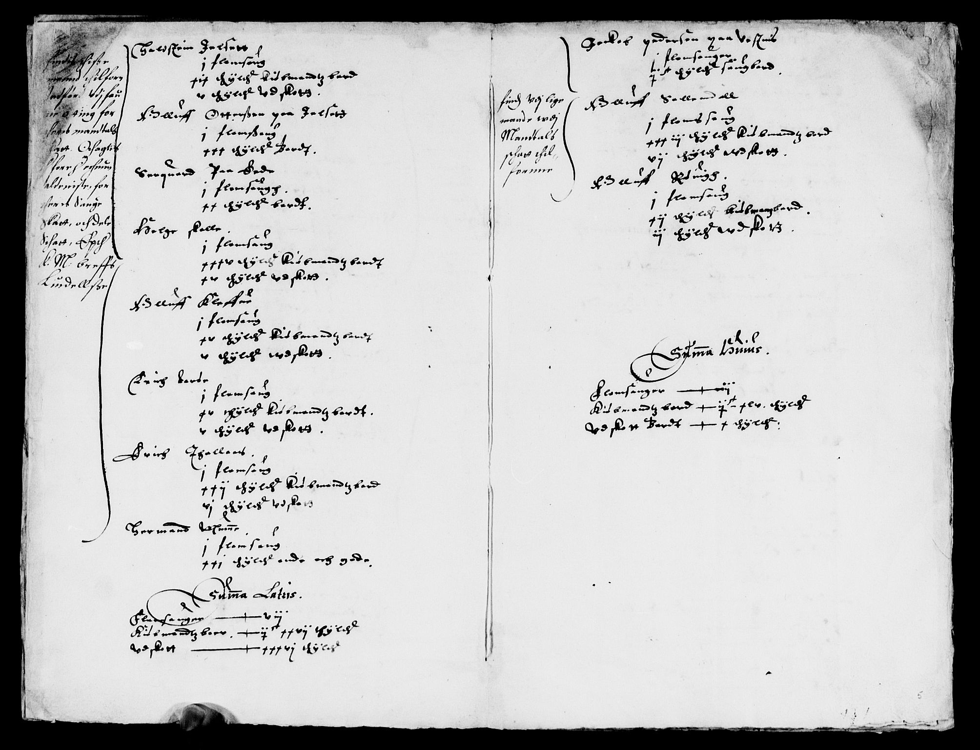 Rentekammeret inntil 1814, Reviderte regnskaper, Lensregnskaper, AV/RA-EA-5023/R/Rb/Rbt/L0001: Bergenhus len, 1577-1598