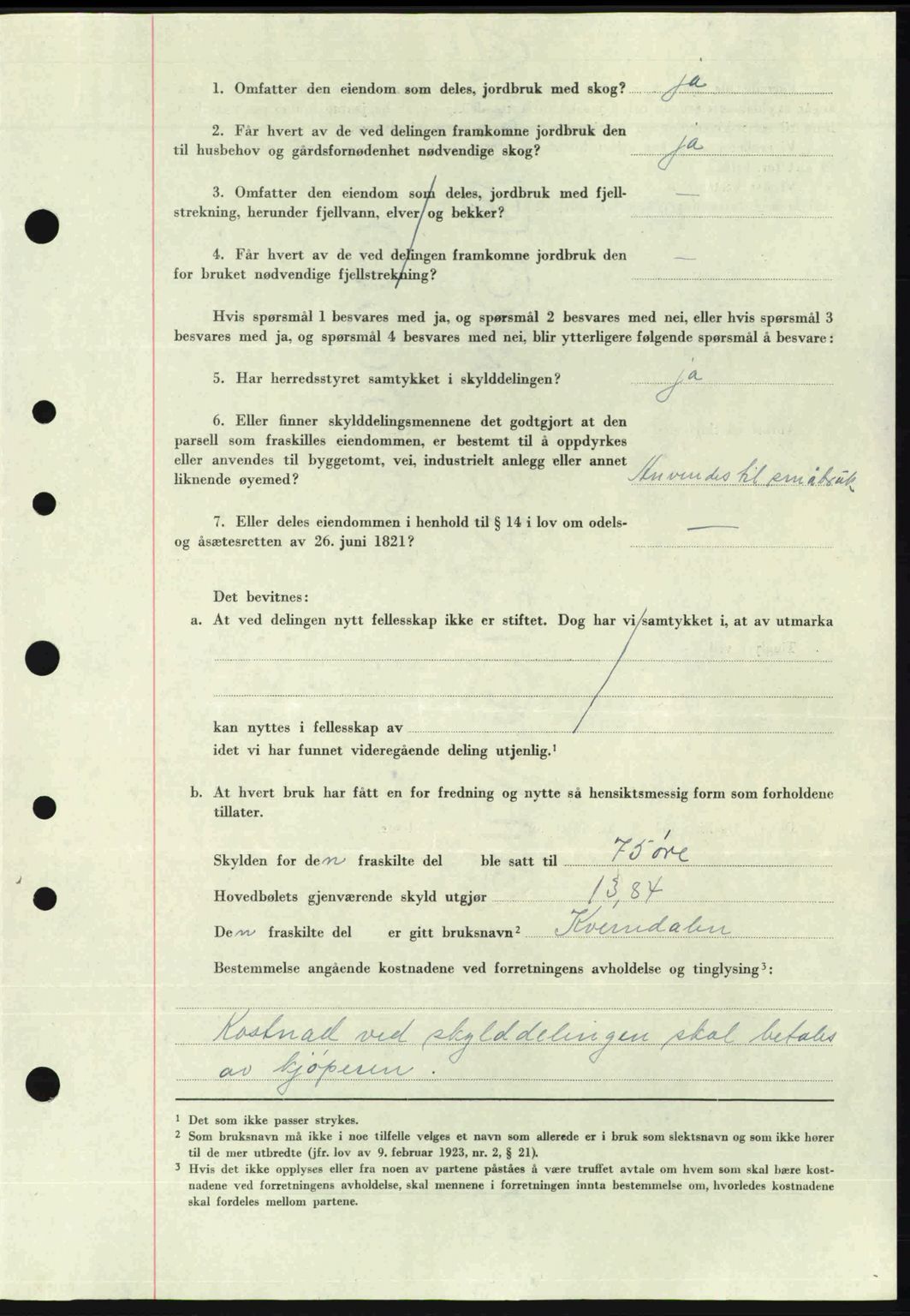 Idd og Marker sorenskriveri, AV/SAO-A-10283/G/Gb/Gbb/L0008: Pantebok nr. A8, 1946-1946, Dagboknr: 432/1946