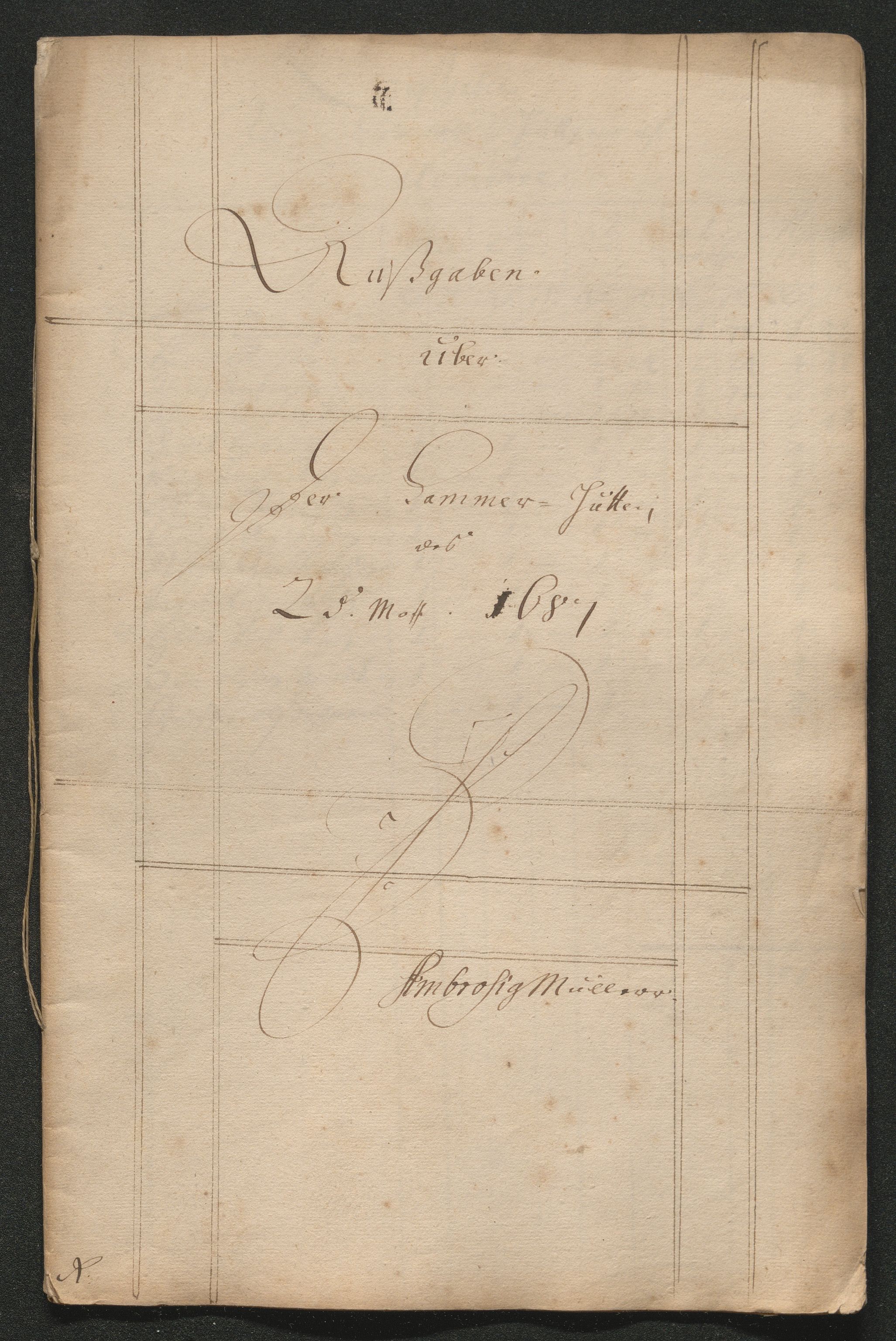 Kongsberg Sølvverk 1623-1816, AV/SAKO-EA-3135/001/D/Dc/Dcd/L0064: Utgiftsregnskap for gruver m.m. , 1687, s. 50