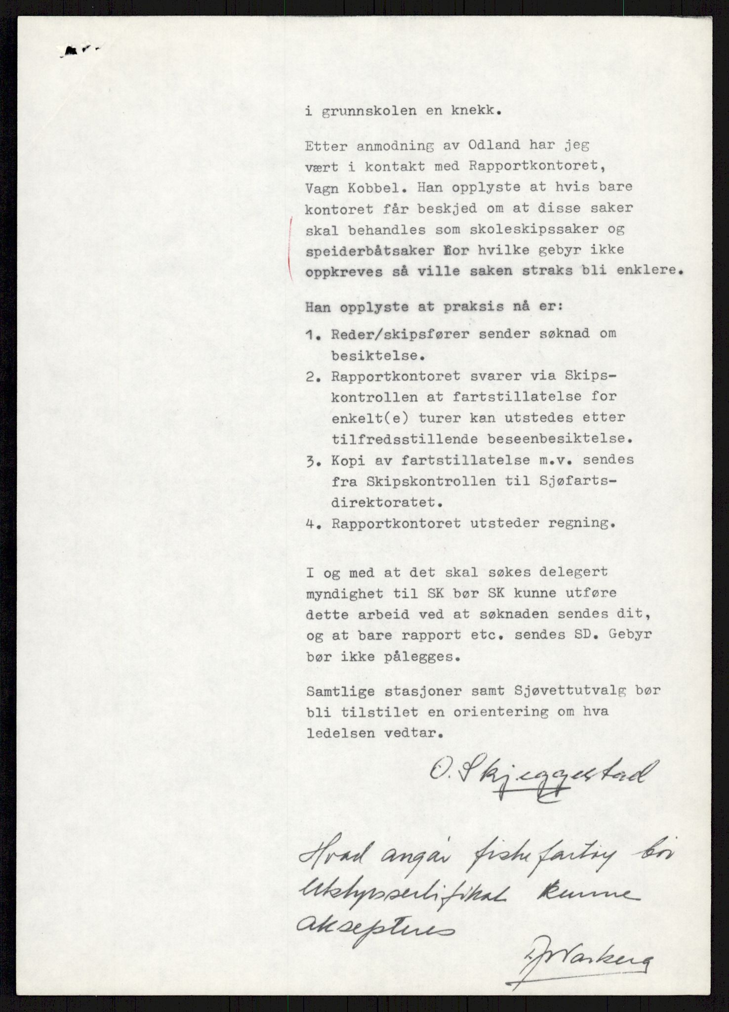 Sjøfartsdirektoratet med forløpere, generelt arkiv, AV/RA-S-1407/D/Du/Duc/L0641/0004: Skipskontrollen - Forskrifter    / Utleiebåter (2 mapper), 1977-1989, s. 129