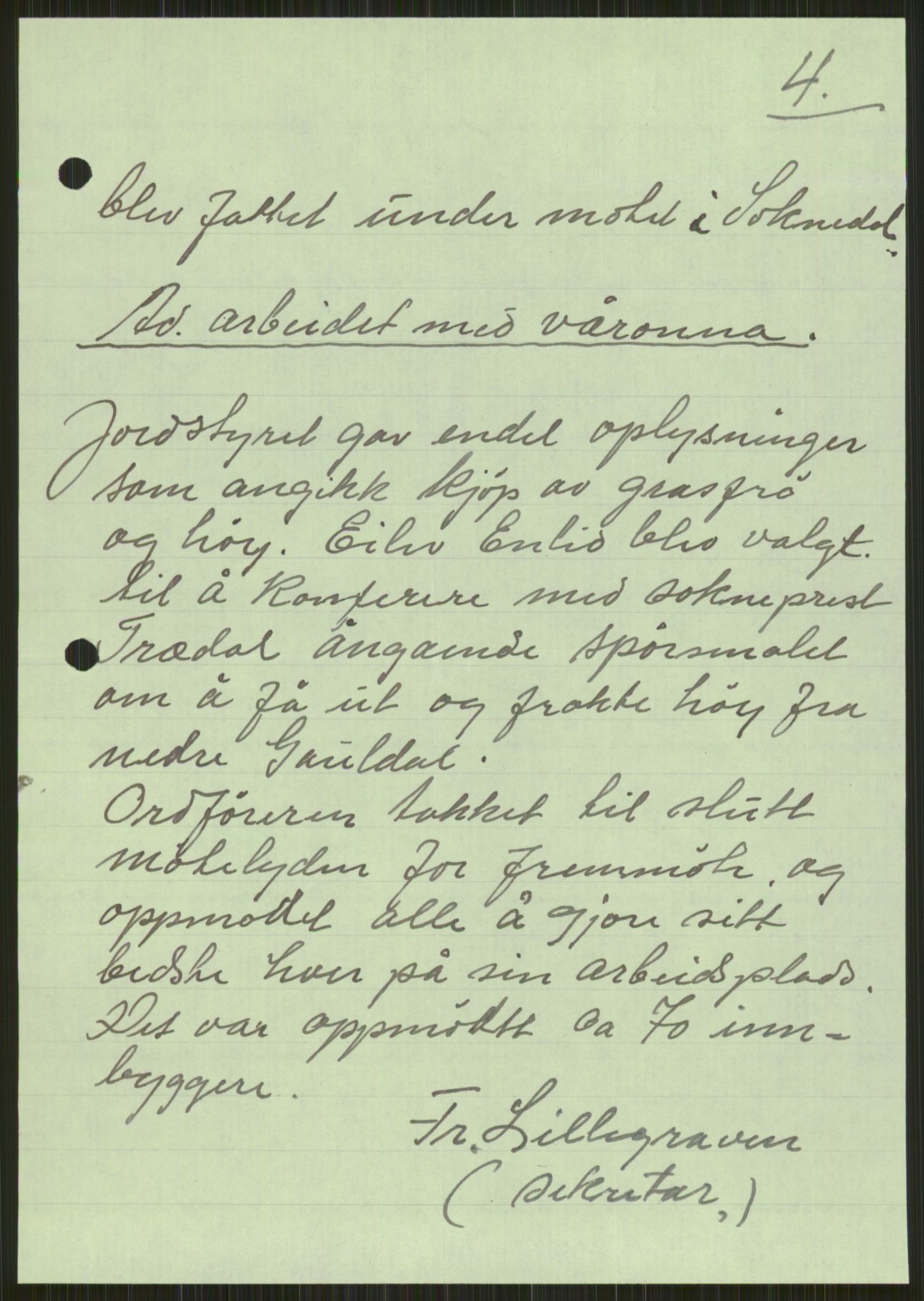 Forsvaret, Forsvarets krigshistoriske avdeling, AV/RA-RAFA-2017/Y/Ya/L0016: II-C-11-31 - Fylkesmenn.  Rapporter om krigsbegivenhetene 1940., 1940, s. 140