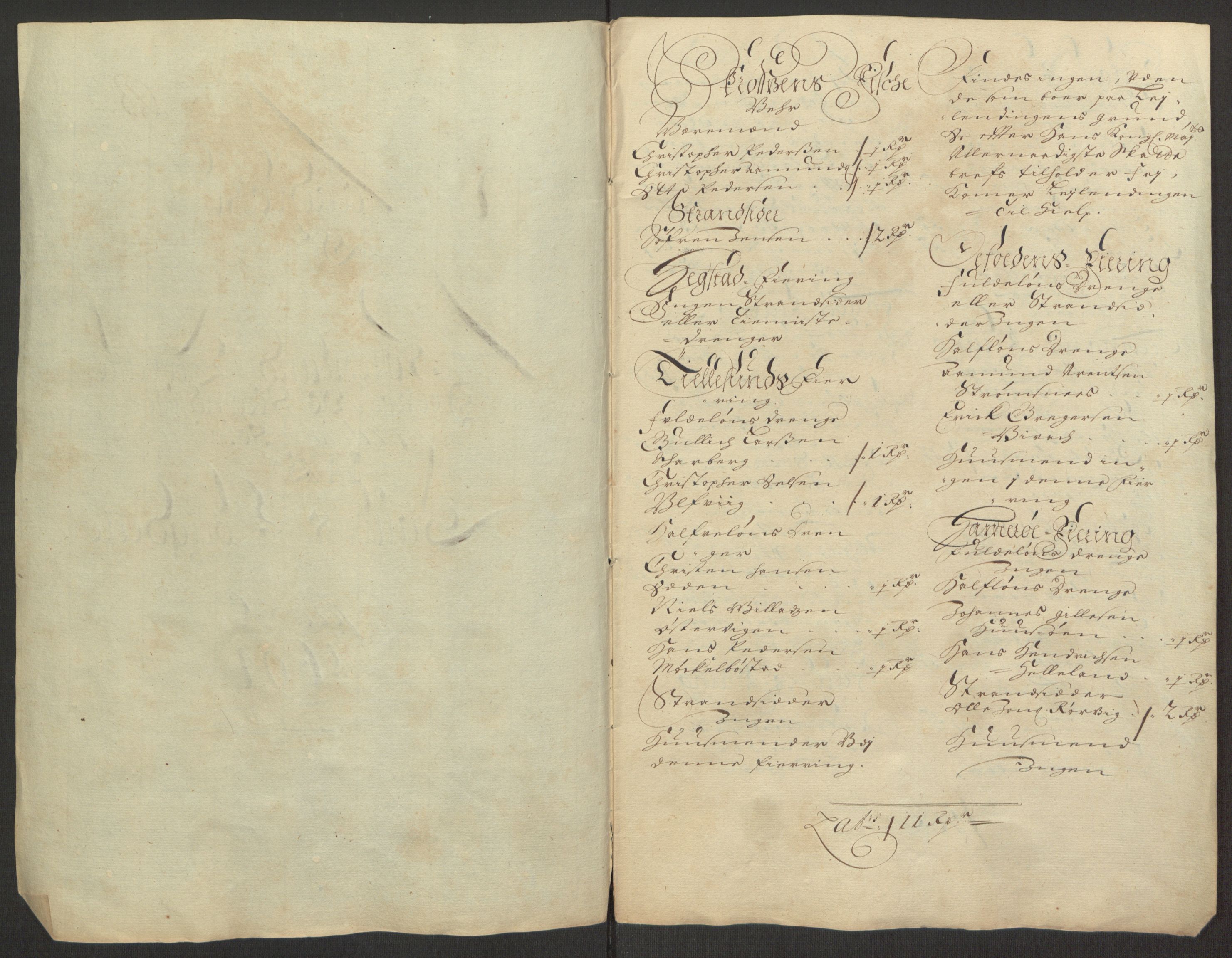 Rentekammeret inntil 1814, Reviderte regnskaper, Fogderegnskap, RA/EA-4092/R66/L4578: Fogderegnskap Salten, 1694-1696, s. 46