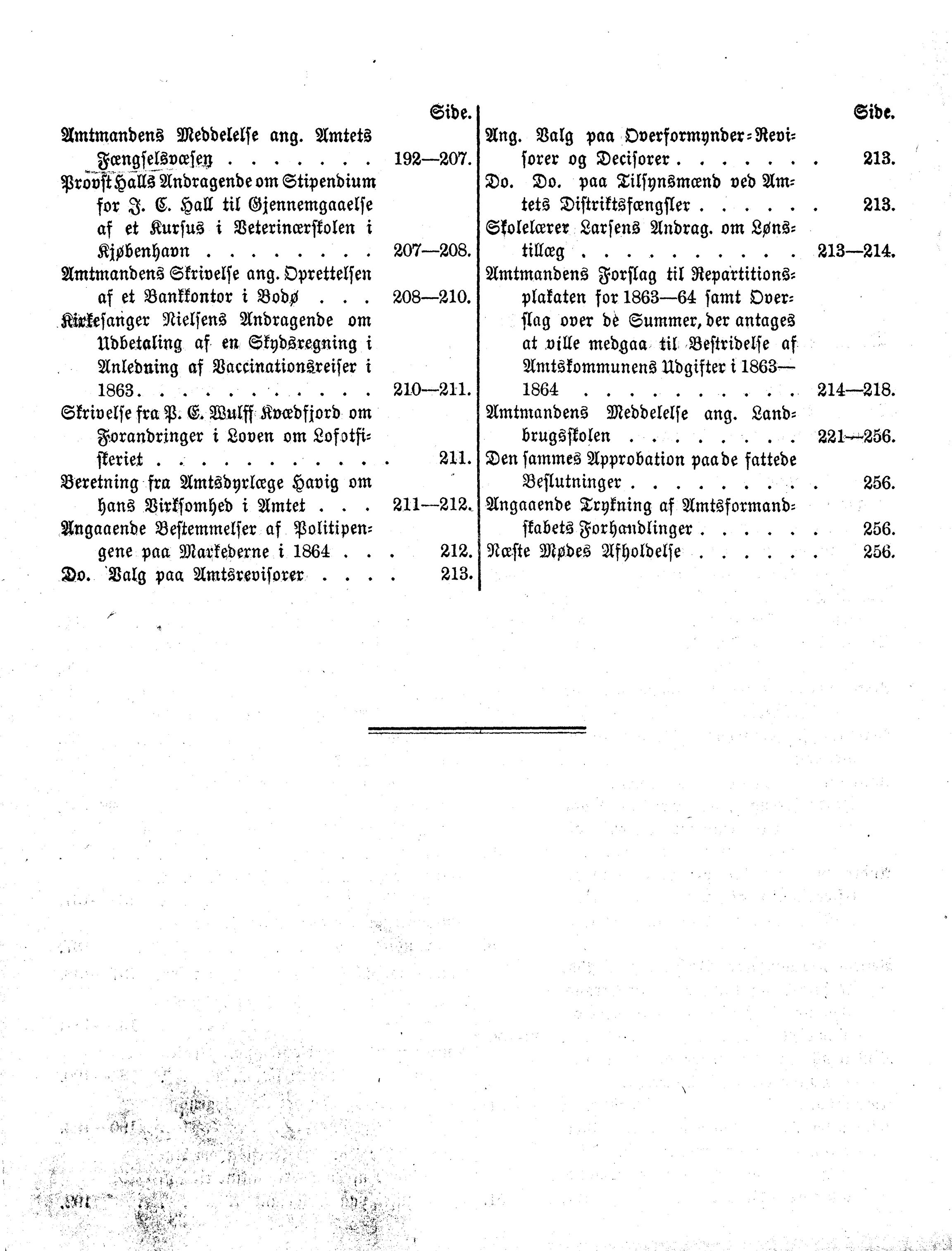 Nordland Fylkeskommune. Fylkestinget, AIN/NFK-17/176/A/Ac/L0004: Fylkestingsforhandlinger 1861-1865, 1861-1865